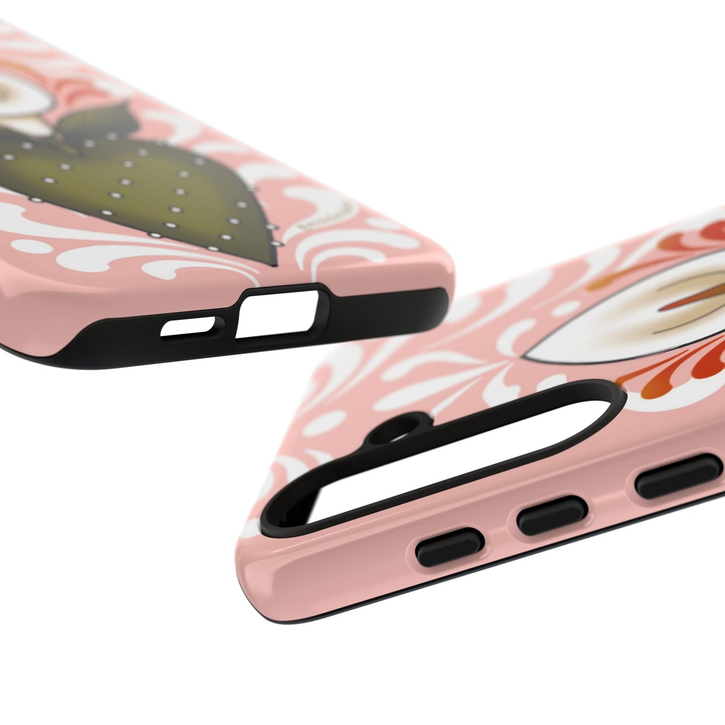 Pink Talavera Lily Sacred Heart Samsung / Google Tough Phone Cases