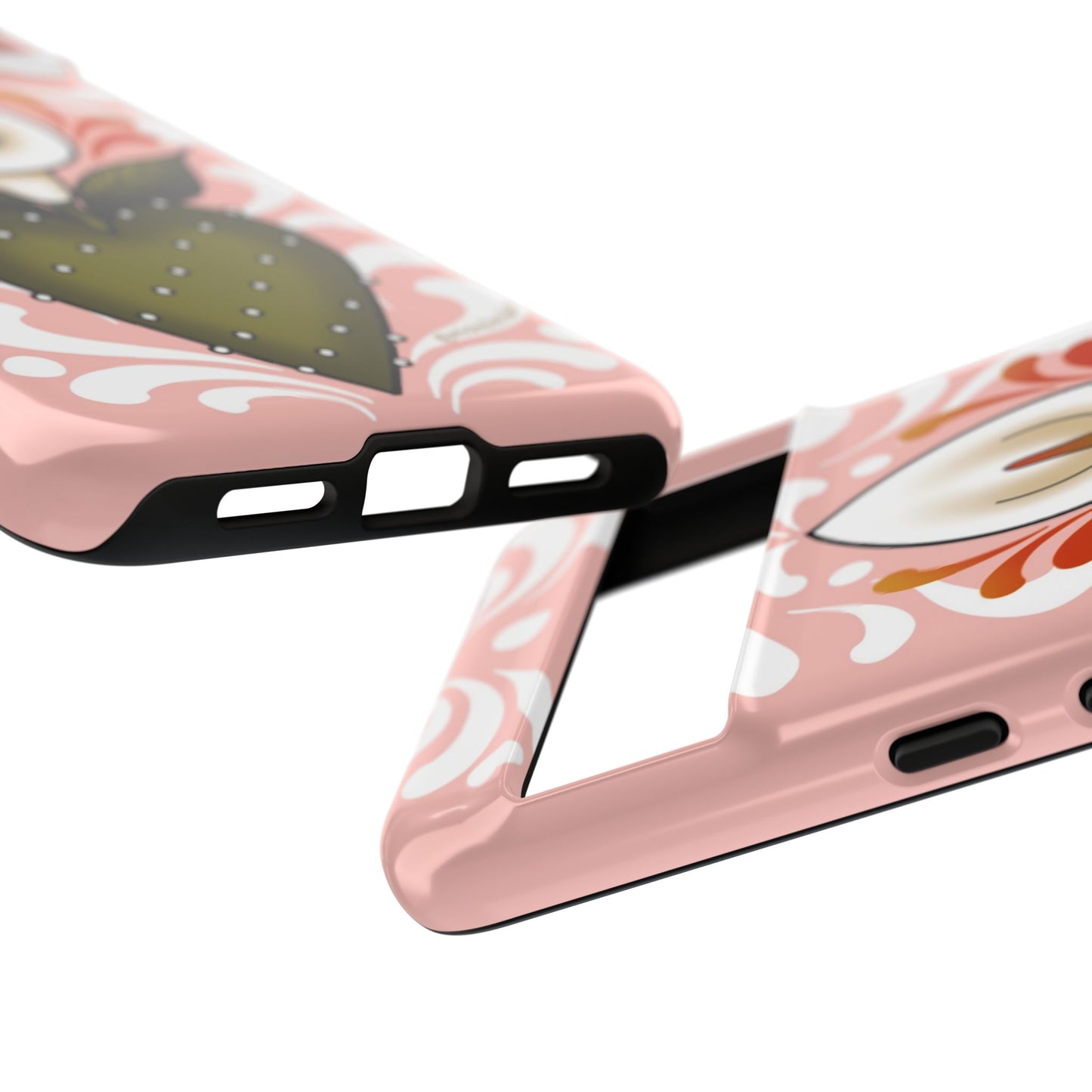 Pink Talavera Lily Sacred Heart Samsung / Google Tough Phone Cases