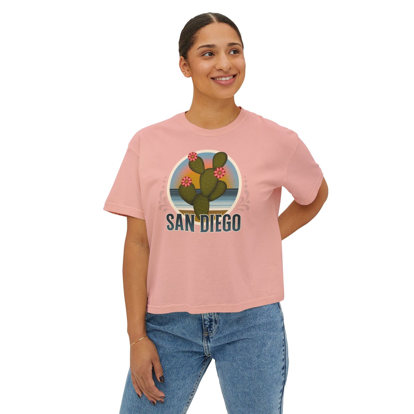 Women's San Diego Boxy Tee
