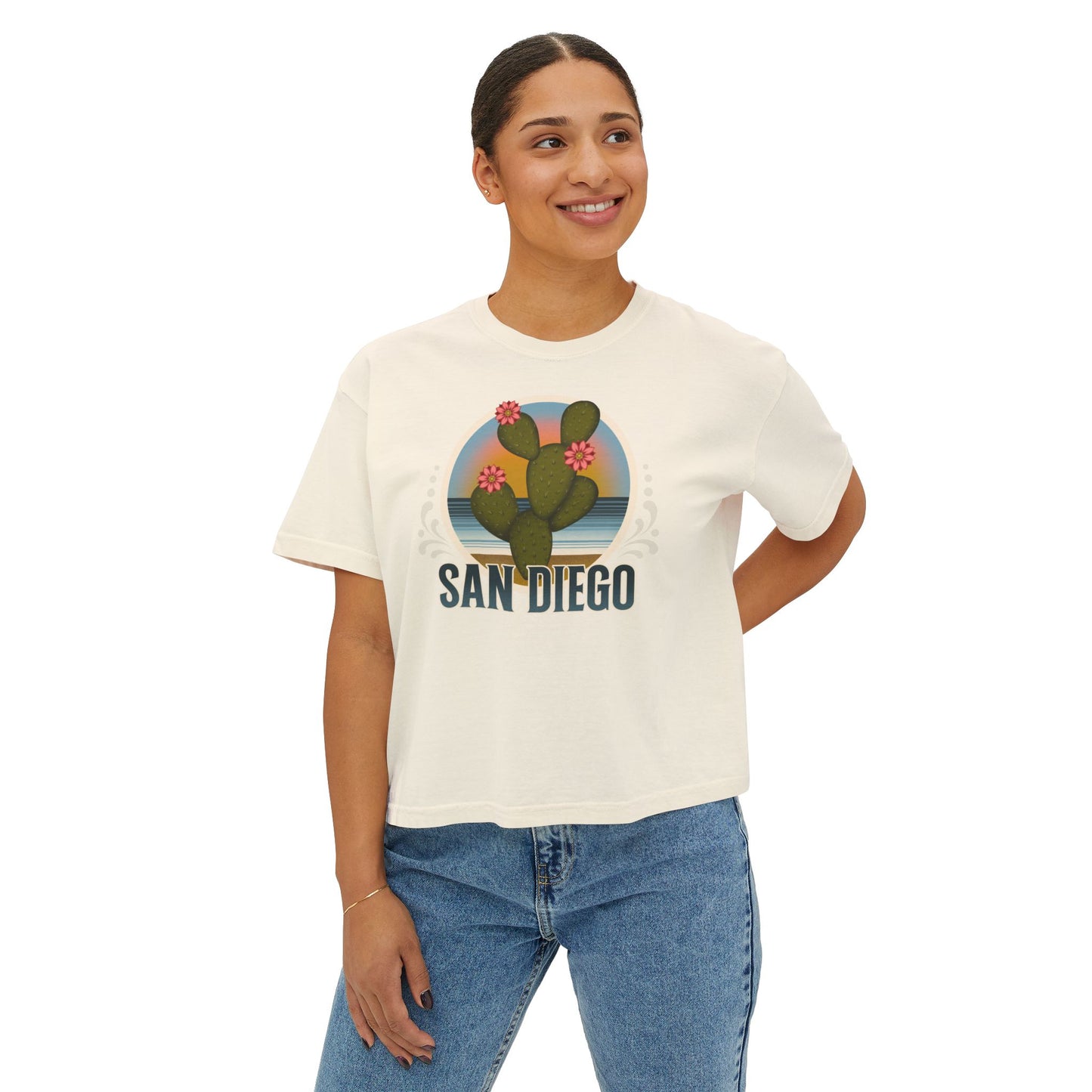 Women's San Diego Boxy Tee