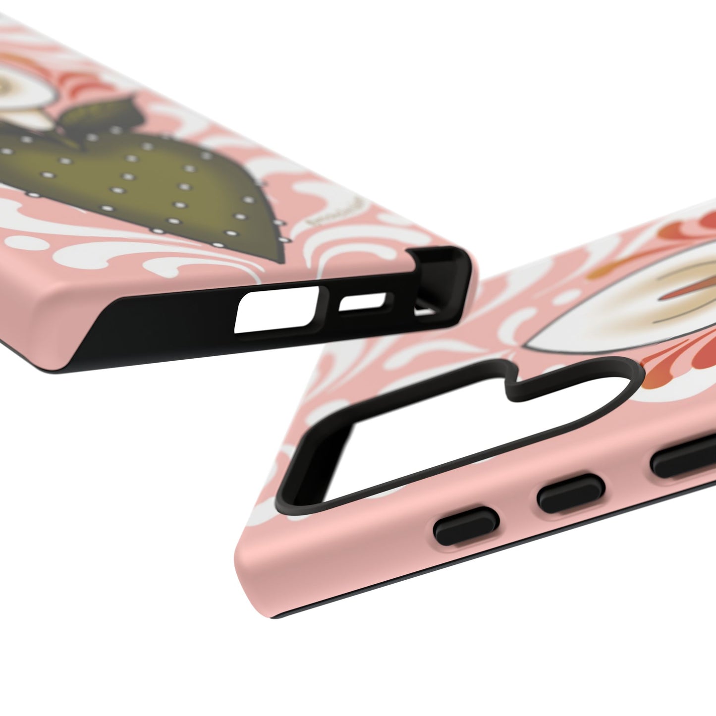 Pink Talavera Lily Sacred Heart Samsung / Google Tough Phone Cases