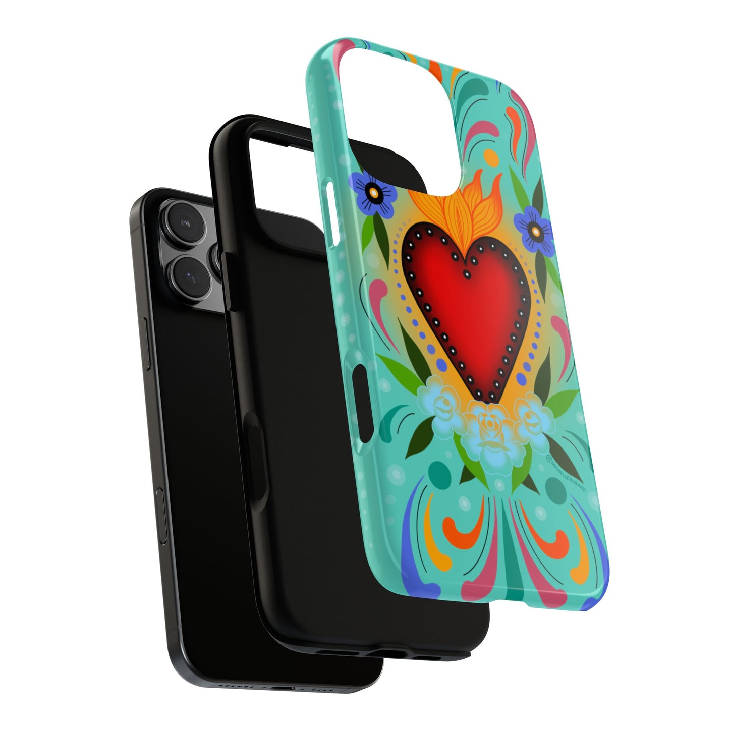 Sacred heart iPhone tough case