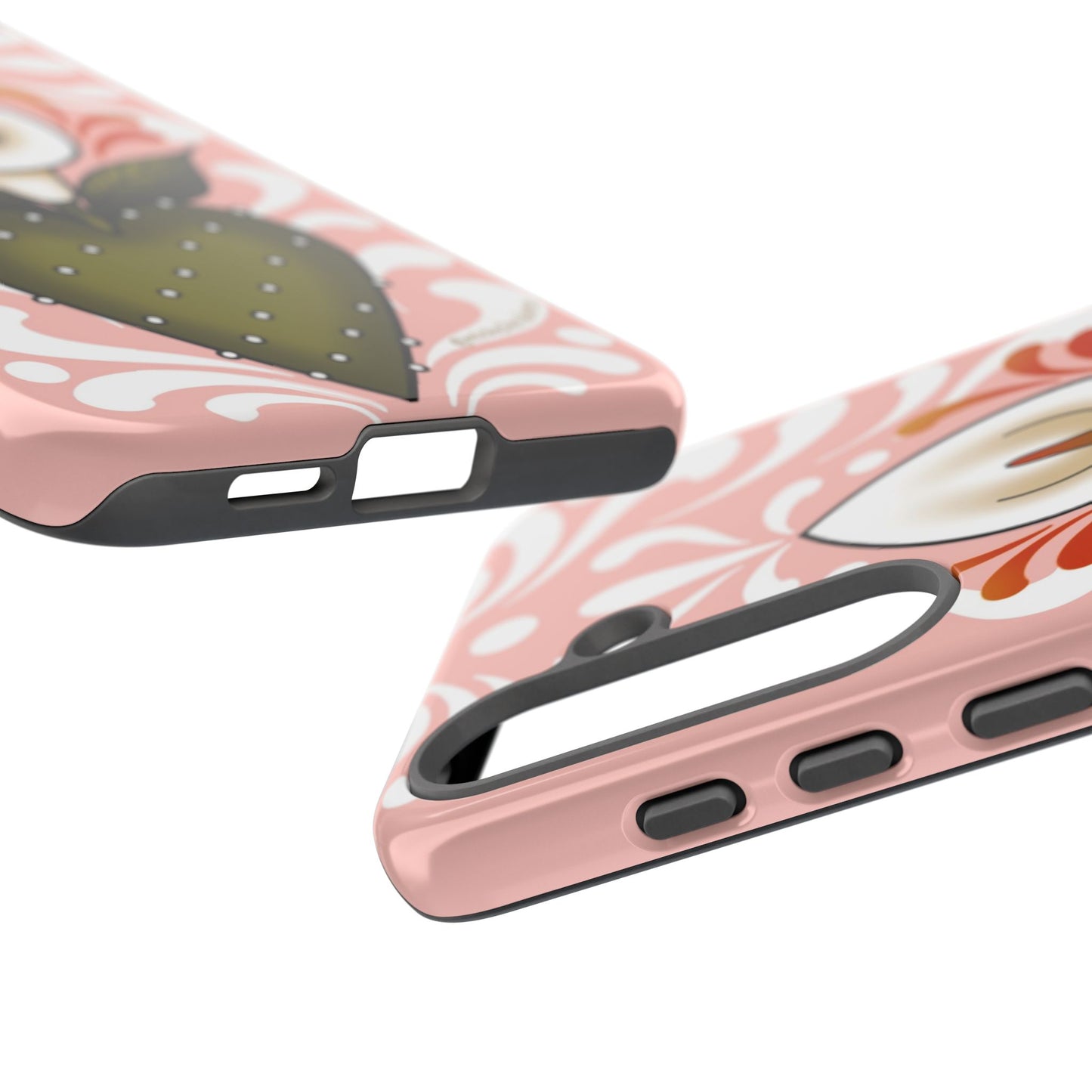Pink Talavera Lily Sacred Heart Samsung / Google Tough Phone Cases