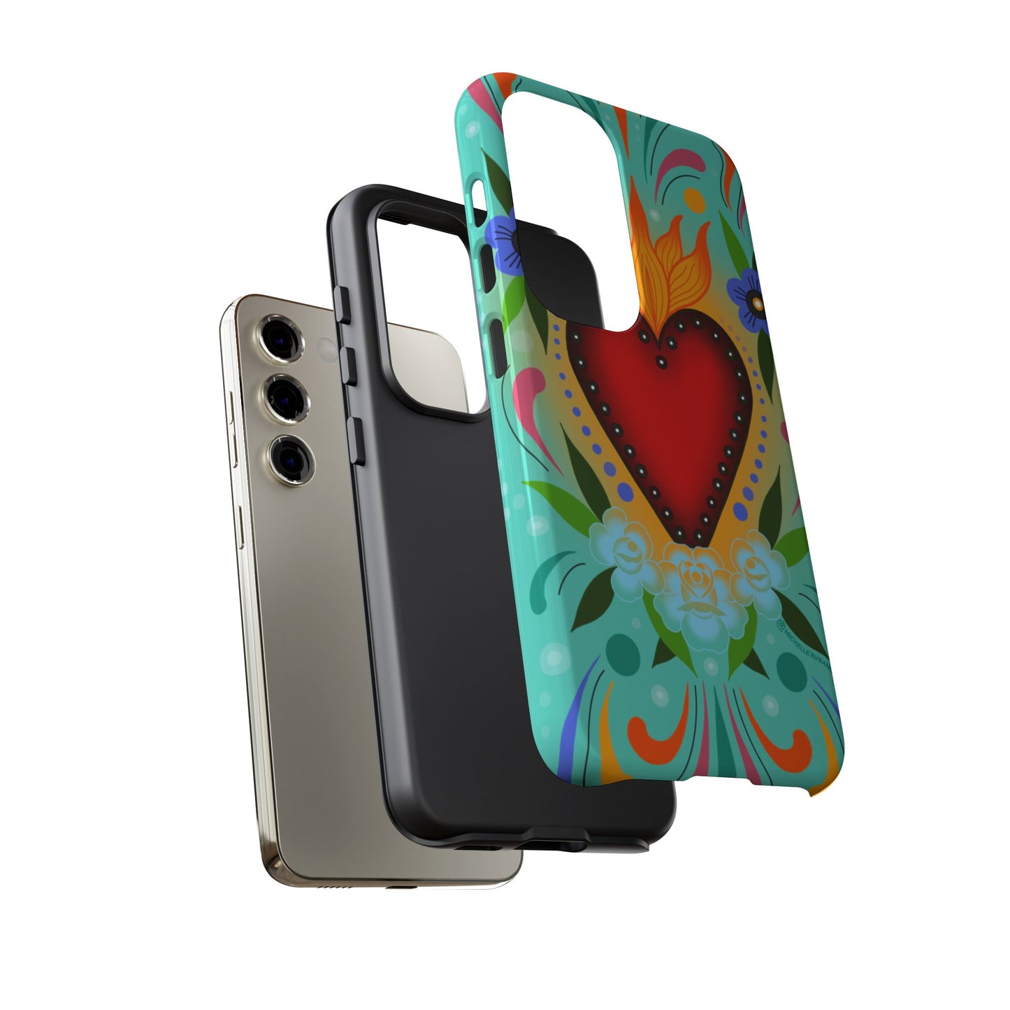 Sacred Heart Samsung / GoogleTough Phone Case