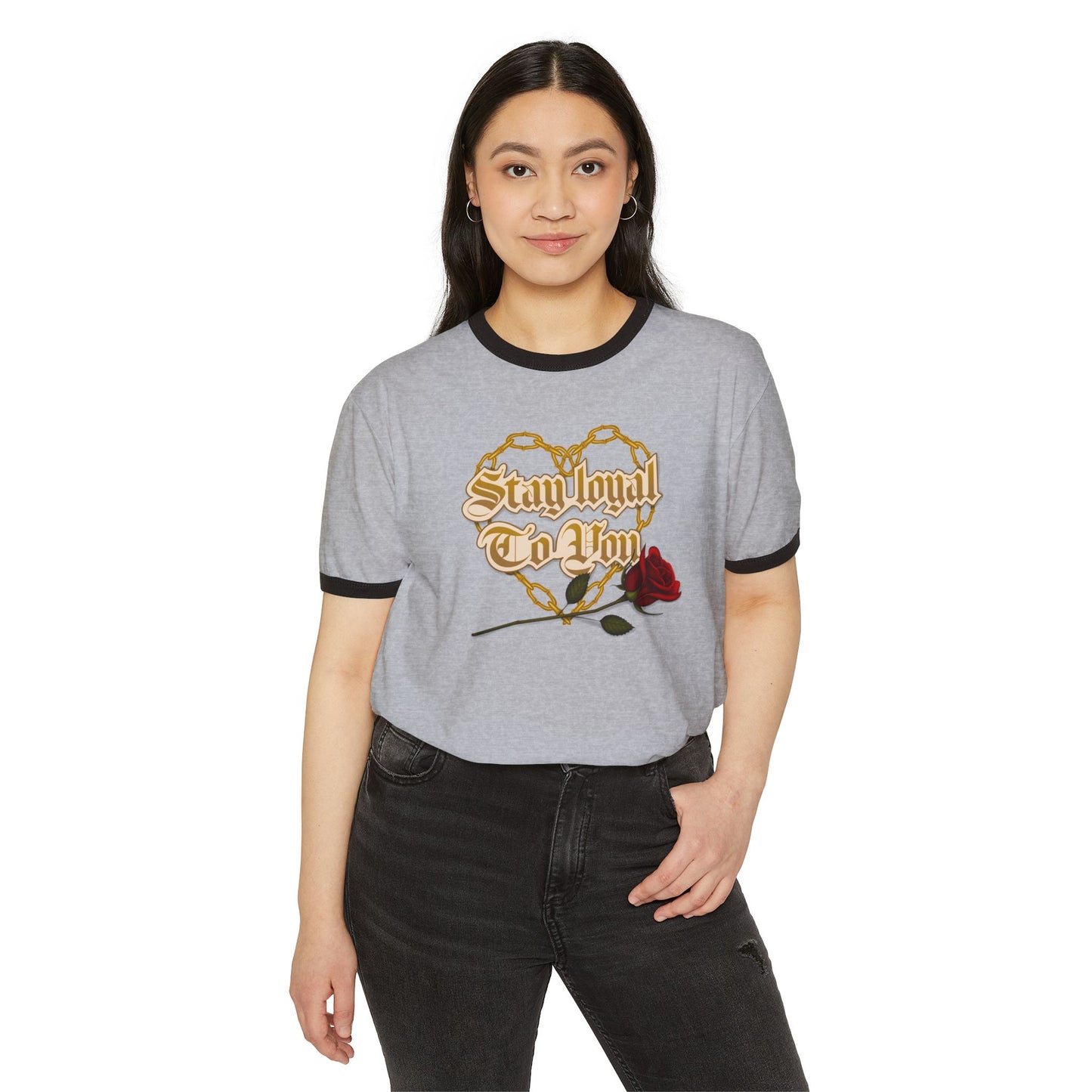 Stay Loyal 2 U - Unisex Cotton Ringer T-Shirt