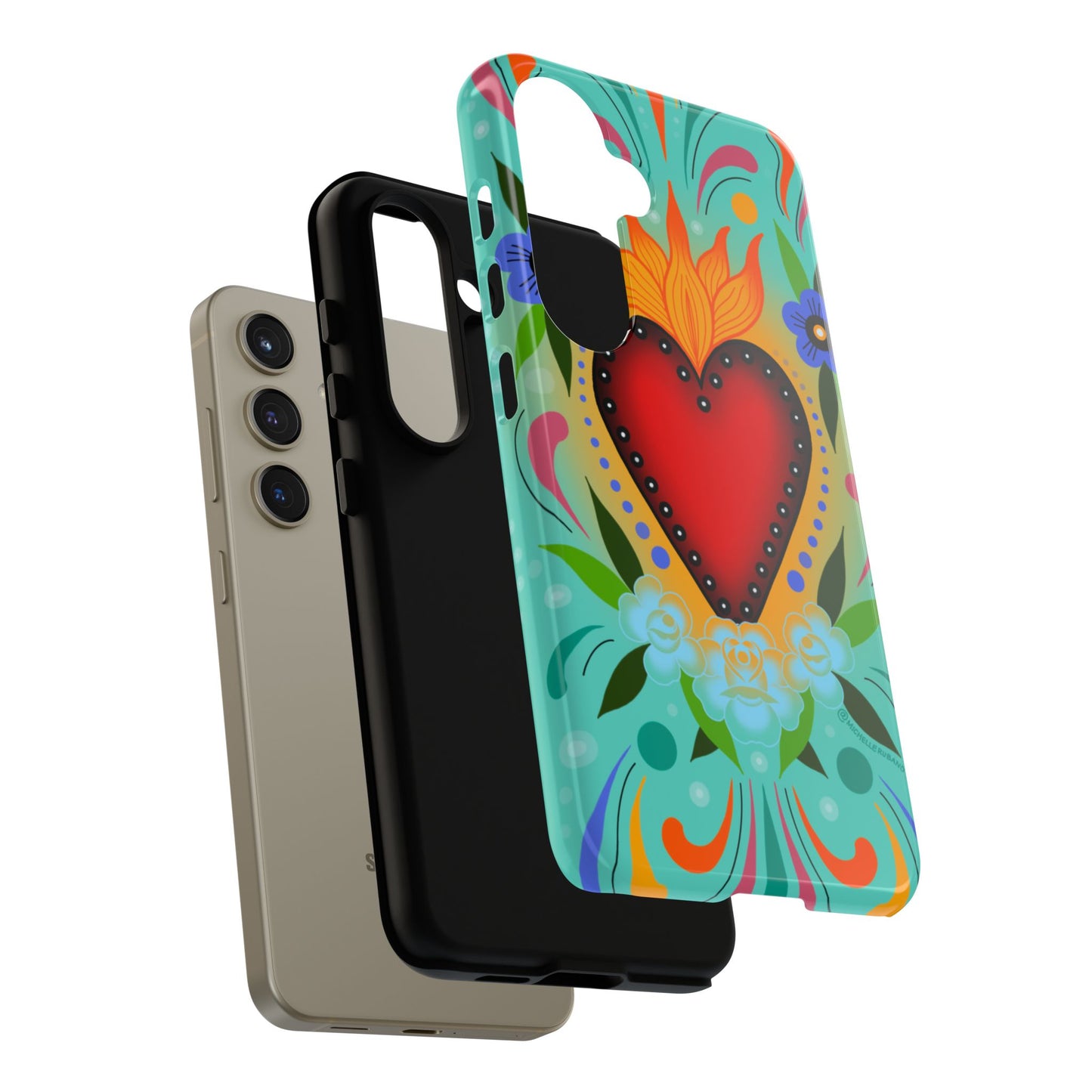 Sacred Heart Samsung / GoogleTough Phone Case
