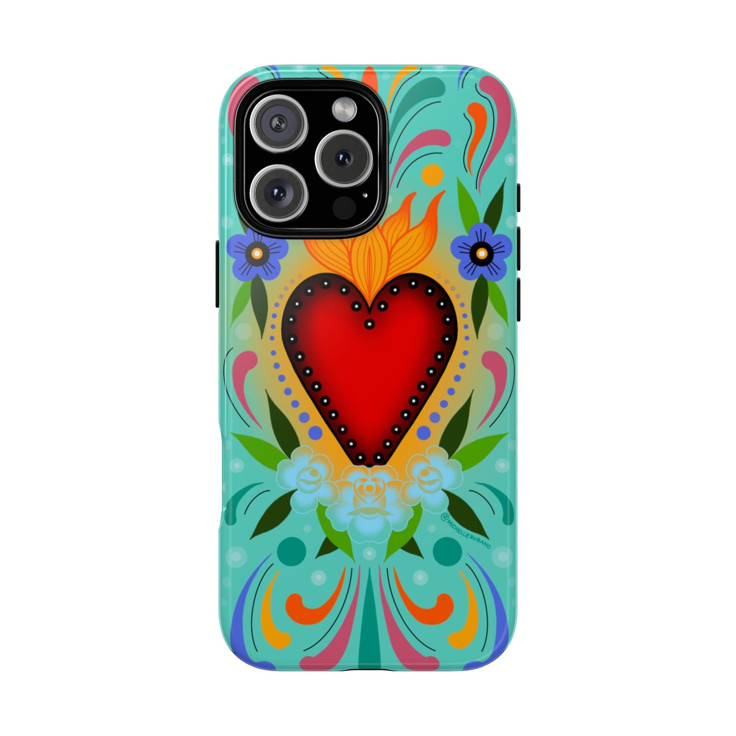 Sacred heart iPhone tough case