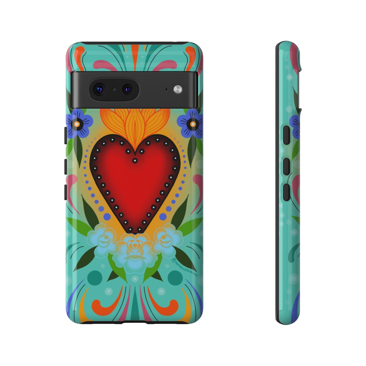 Sacred Heart Samsung / GoogleTough Phone Case