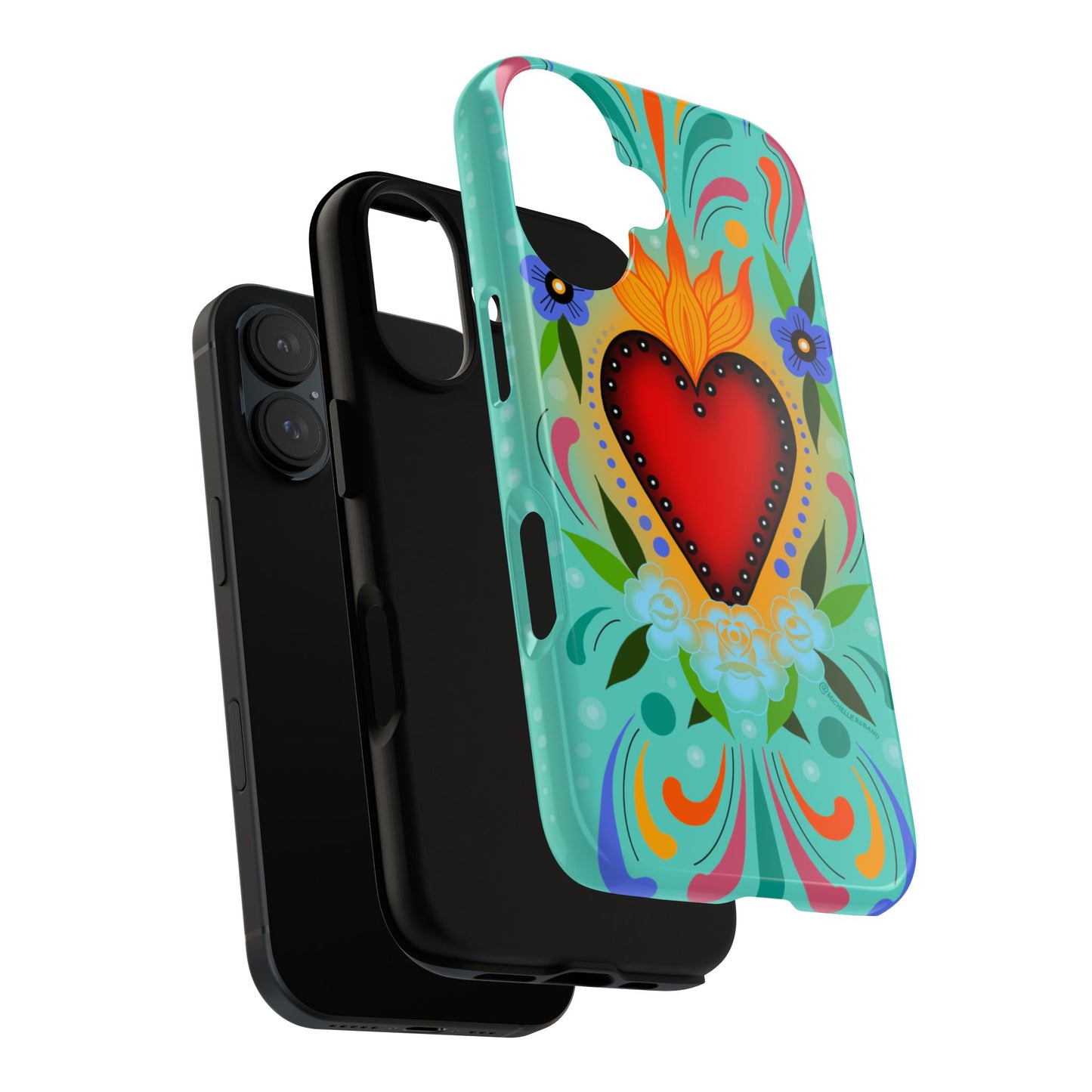 Sacred heart iPhone tough case
