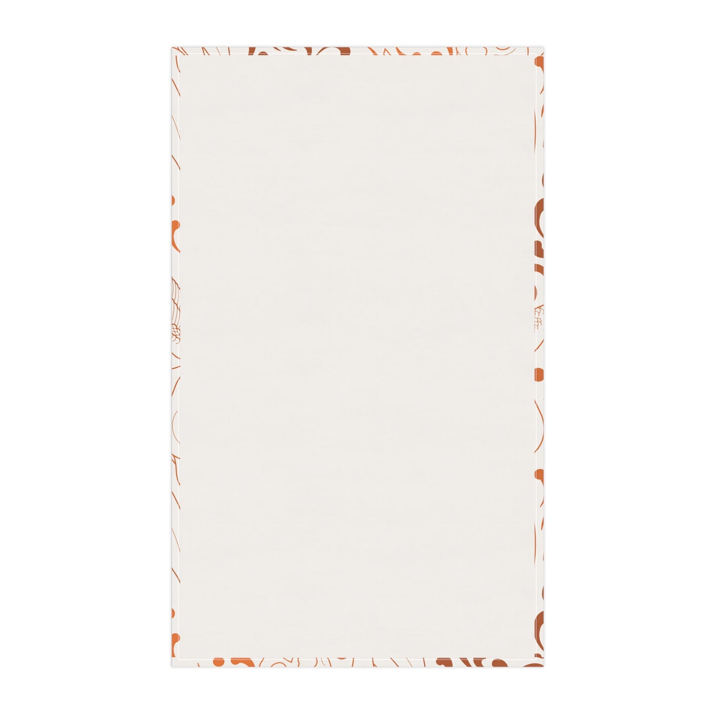 Muerte pattern Tea Towel