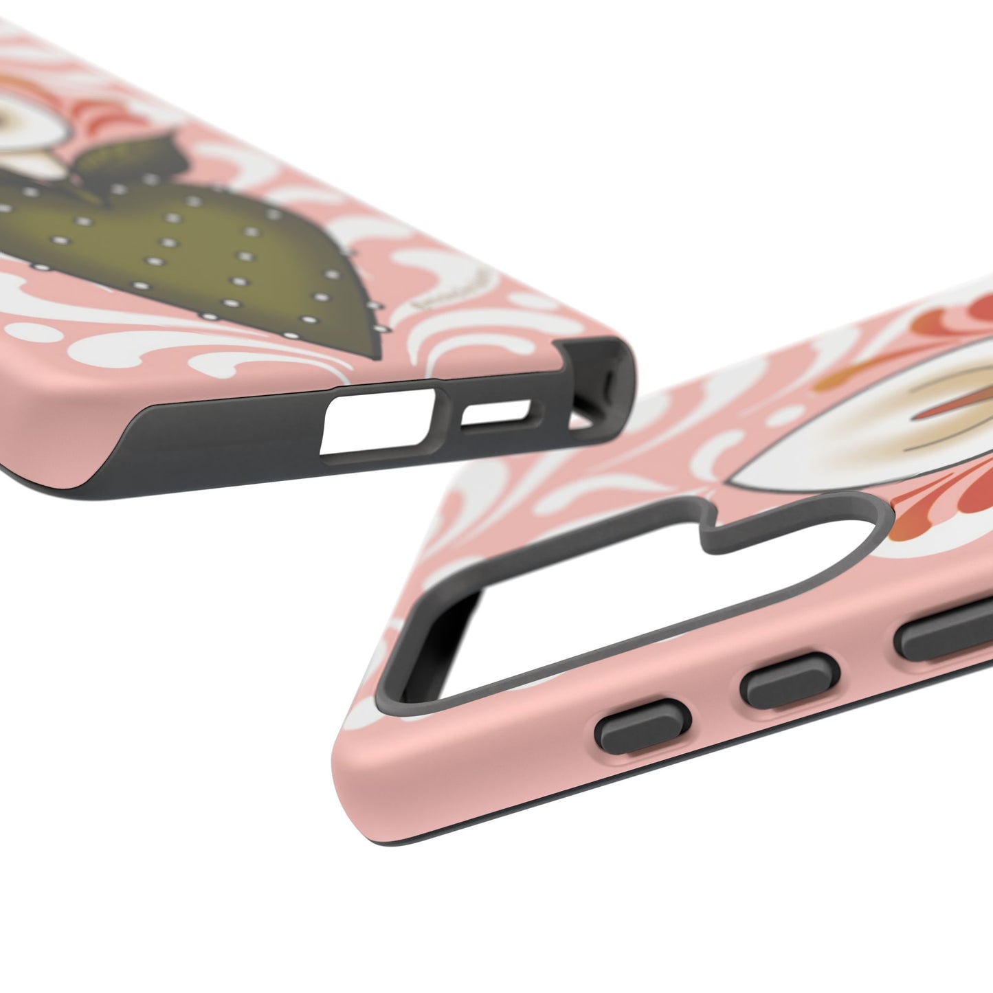 Pink Talavera Lily Sacred Heart Samsung / Google Tough Phone Cases