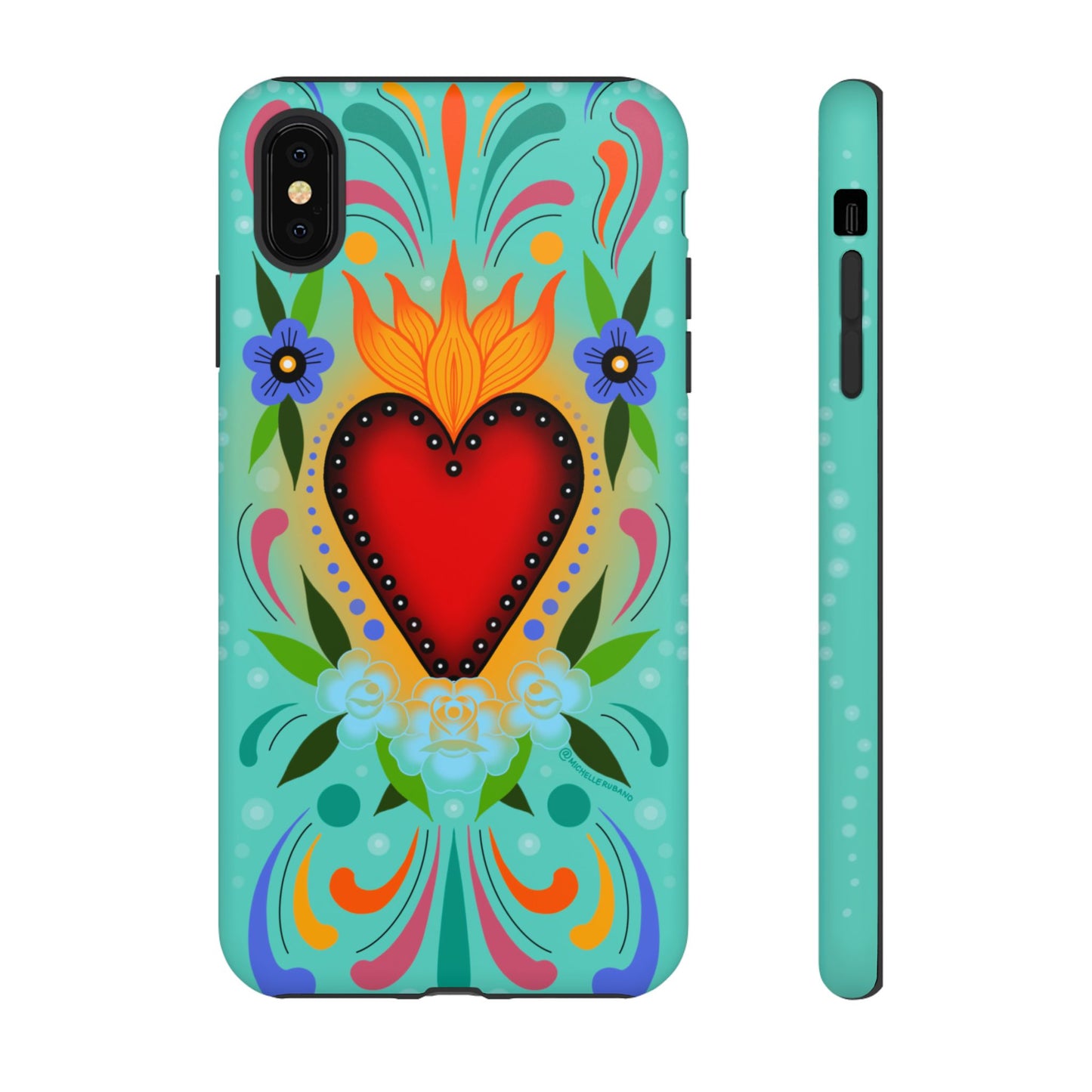 Sacred heart iPhone tough case