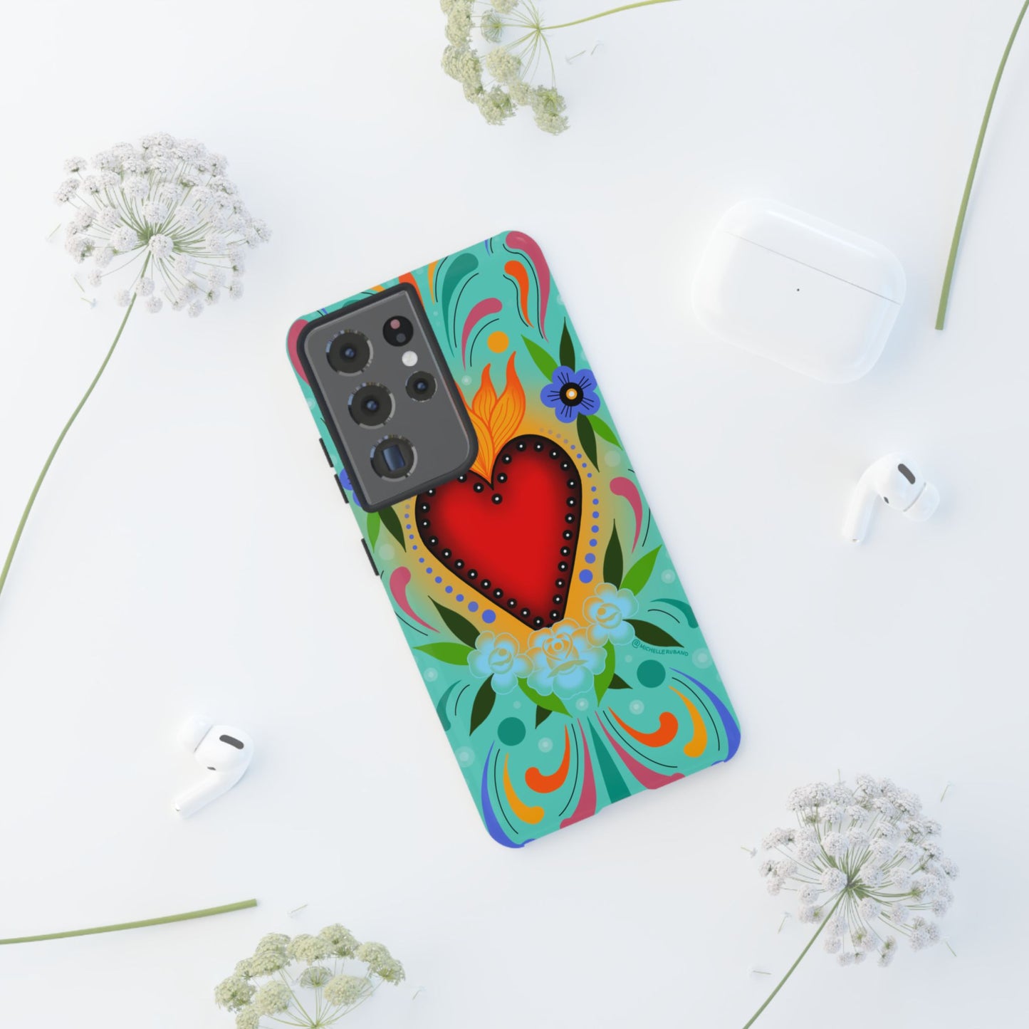 Sacred Heart Samsung / GoogleTough Phone Case