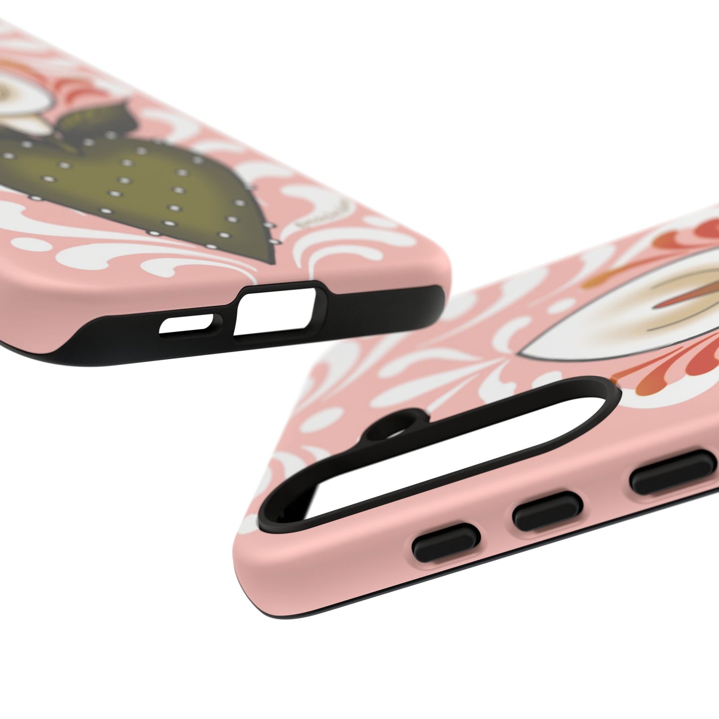 Pink Talavera Lily Sacred Heart Samsung / Google Tough Phone Cases