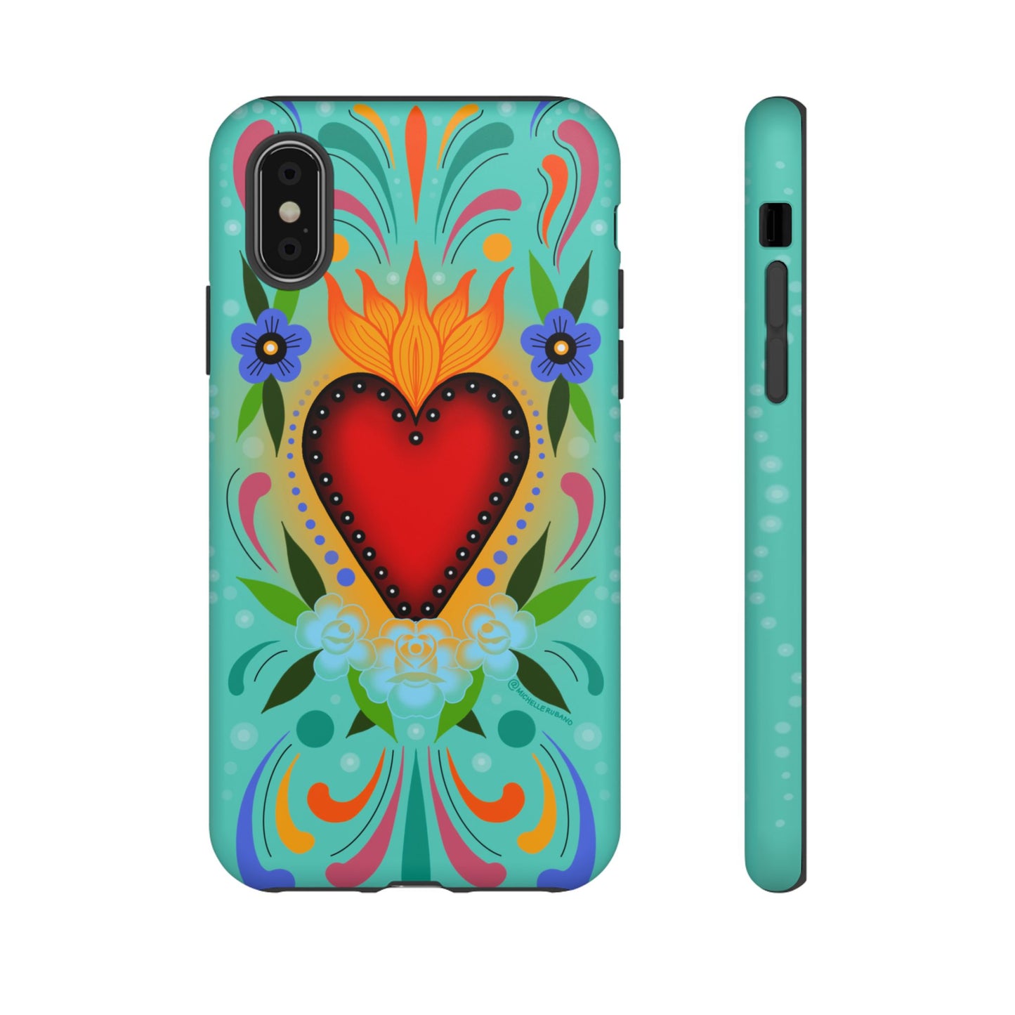 Sacred heart iPhone tough case