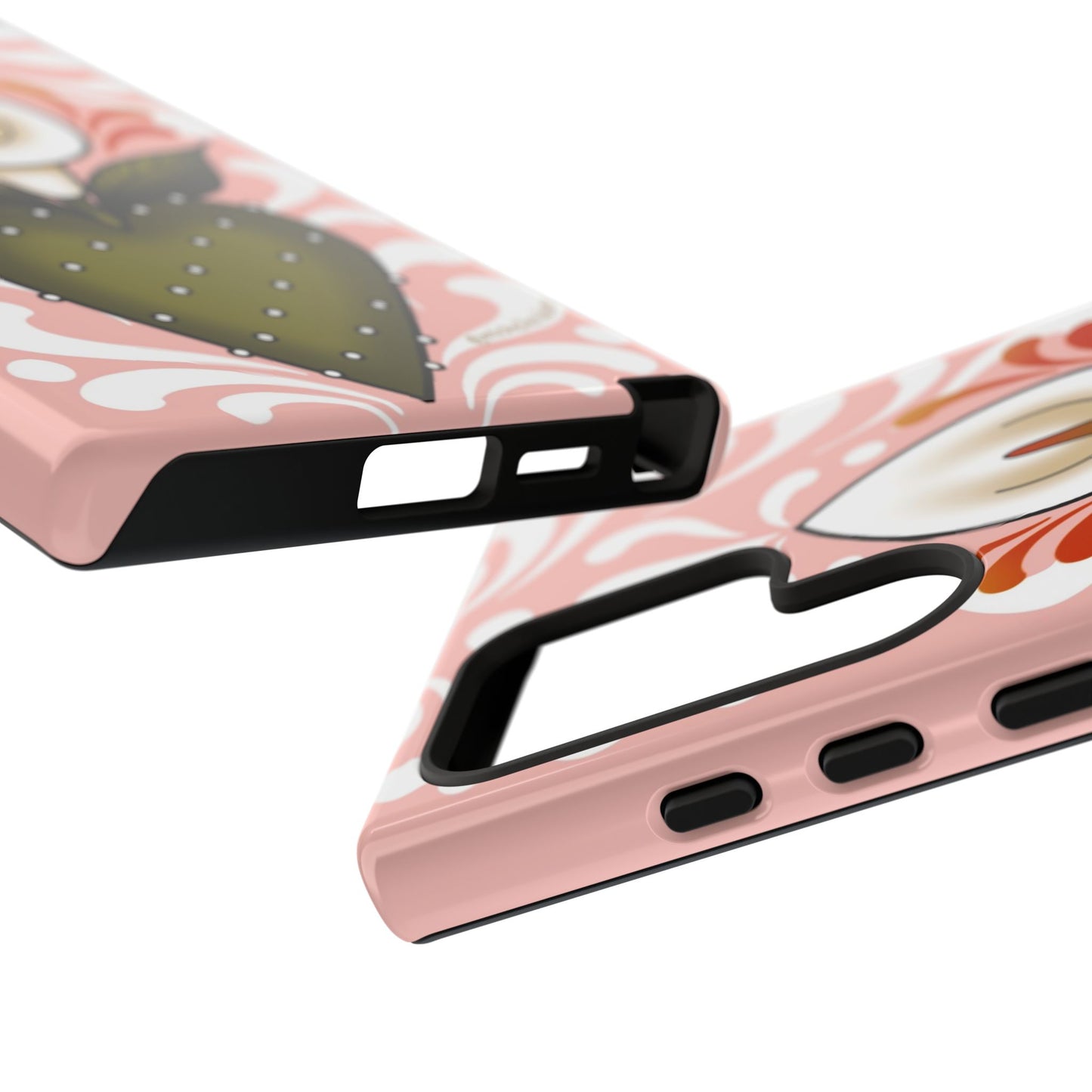 Pink Talavera Lily Sacred Heart Samsung / Google Tough Phone Cases