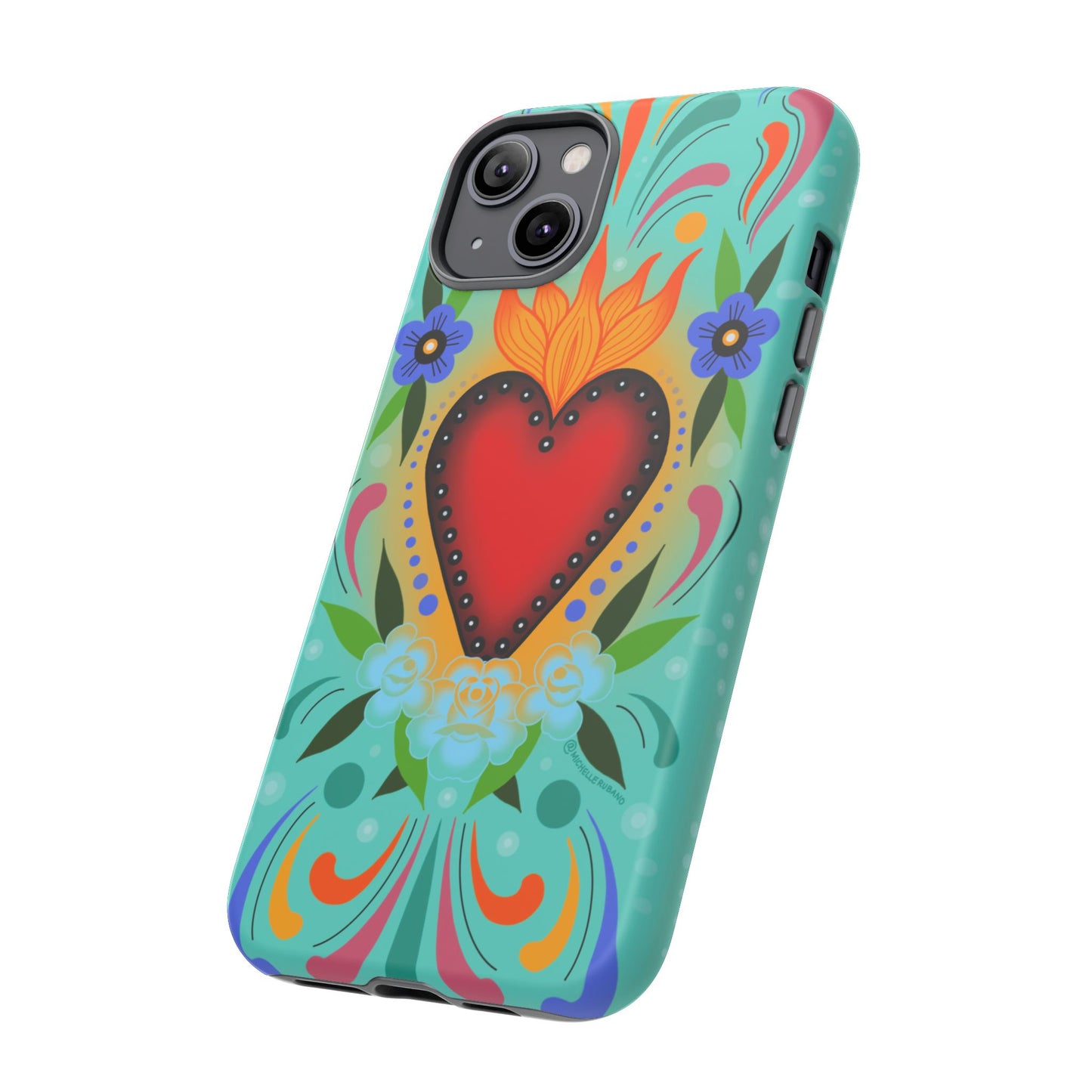Sacred heart iPhone tough case