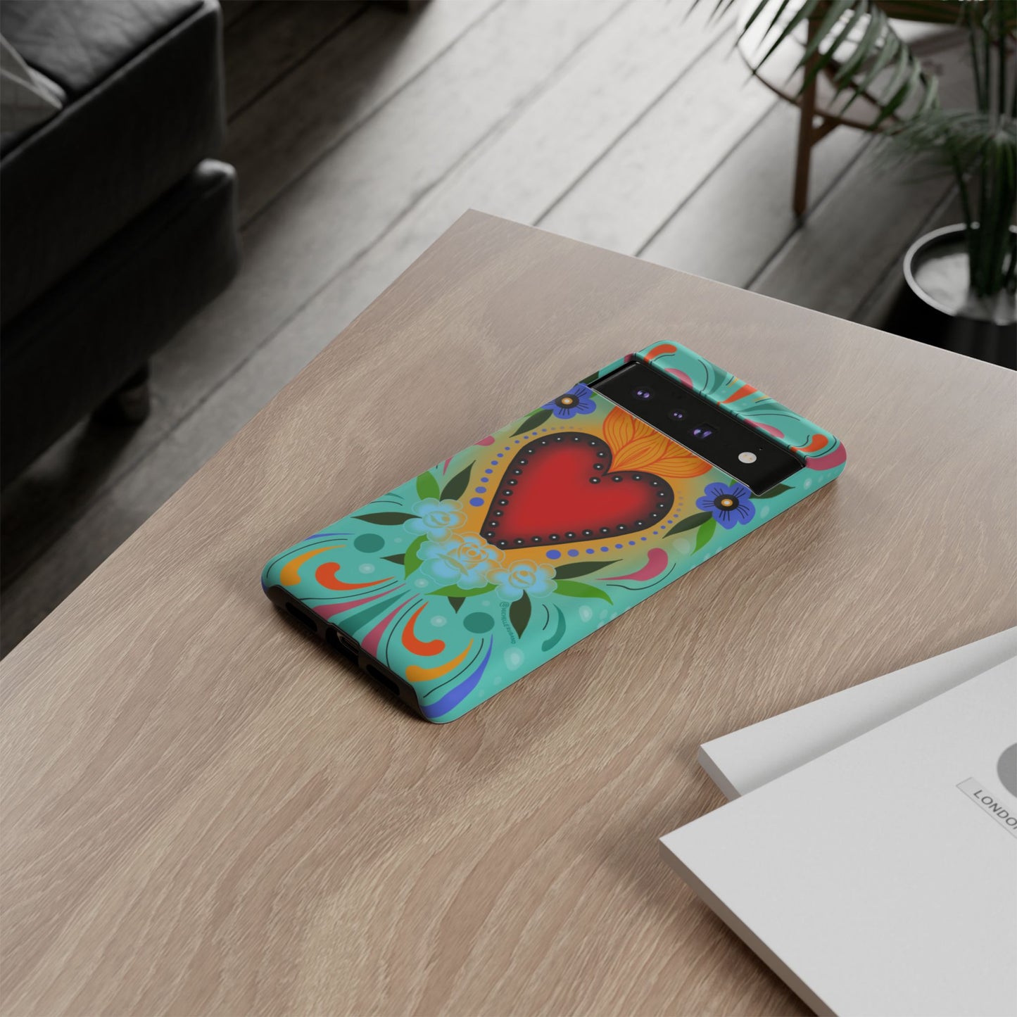 Sacred Heart Samsung / GoogleTough Phone Case