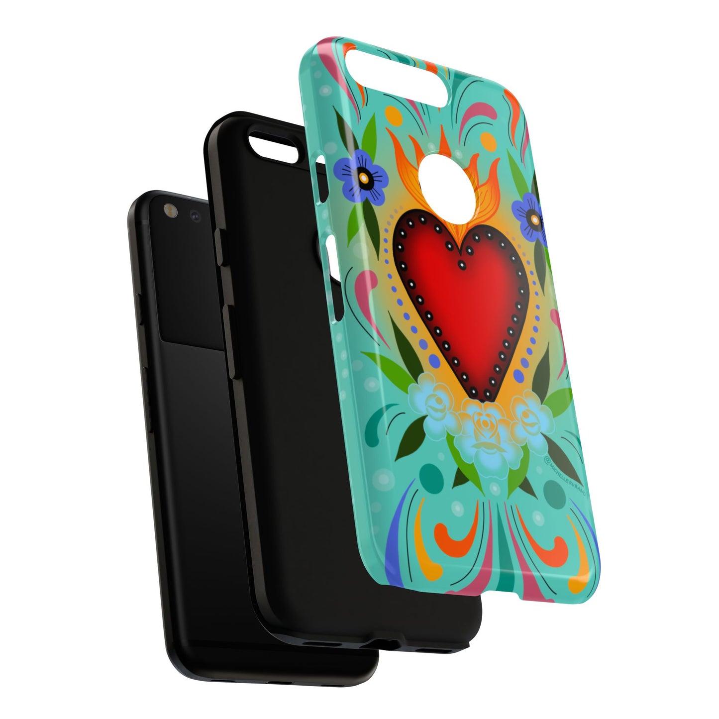 Sacred Heart Samsung / GoogleTough Phone Case