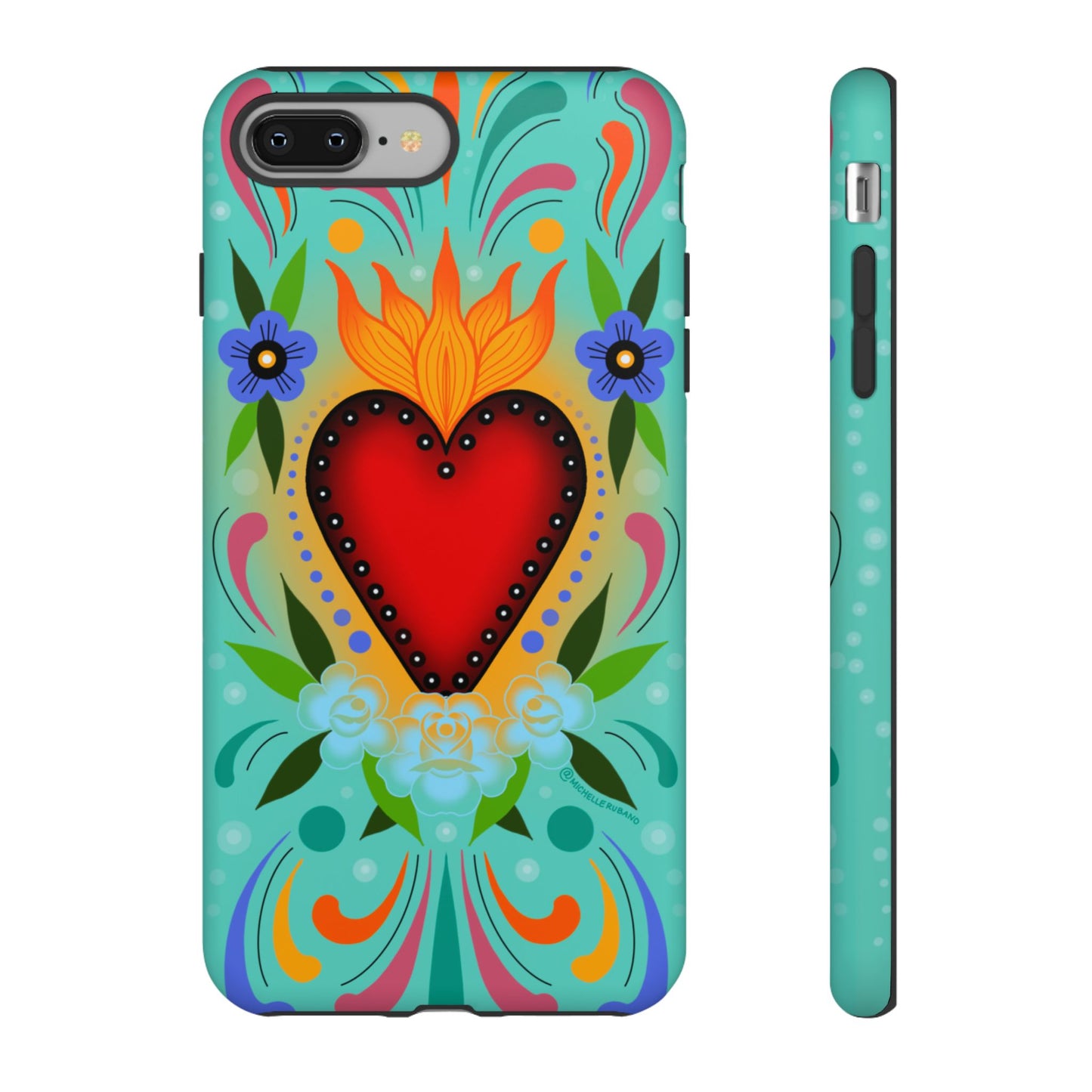 Sacred heart iPhone tough case