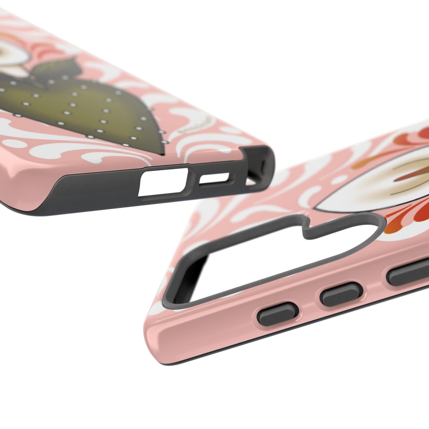 Pink Talavera Lily Sacred Heart Samsung / Google Tough Phone Cases