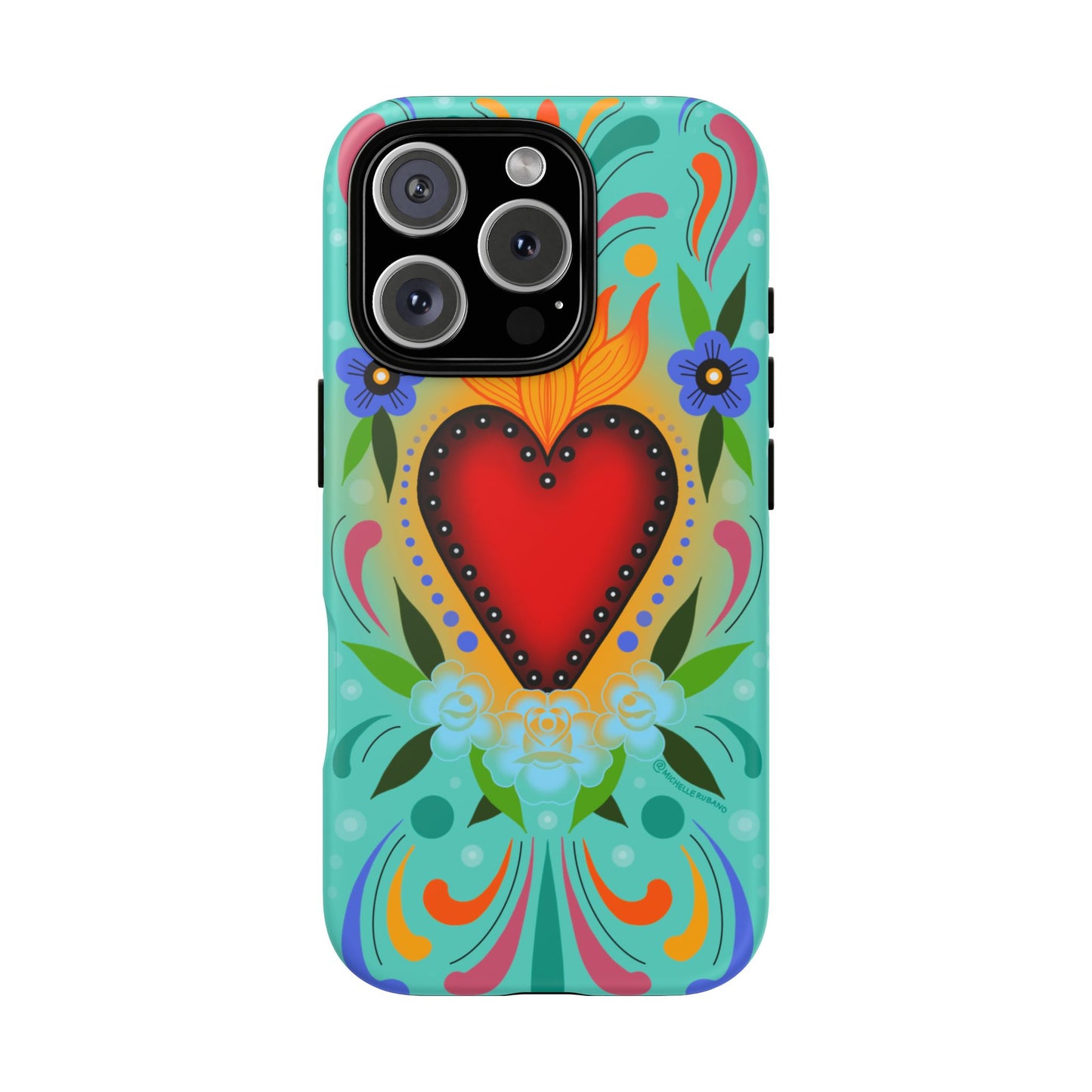 Sacred heart iPhone tough case