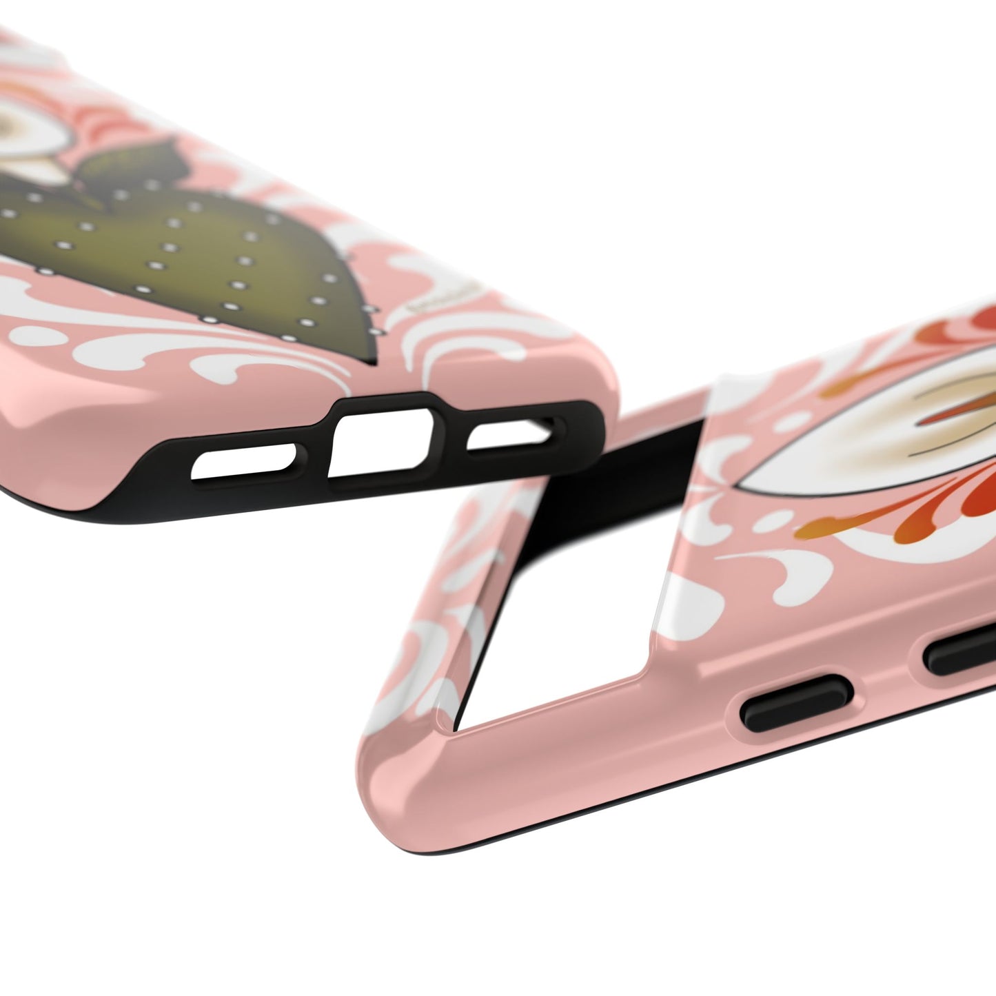 Pink Talavera Lily Sacred Heart Samsung / Google Tough Phone Cases