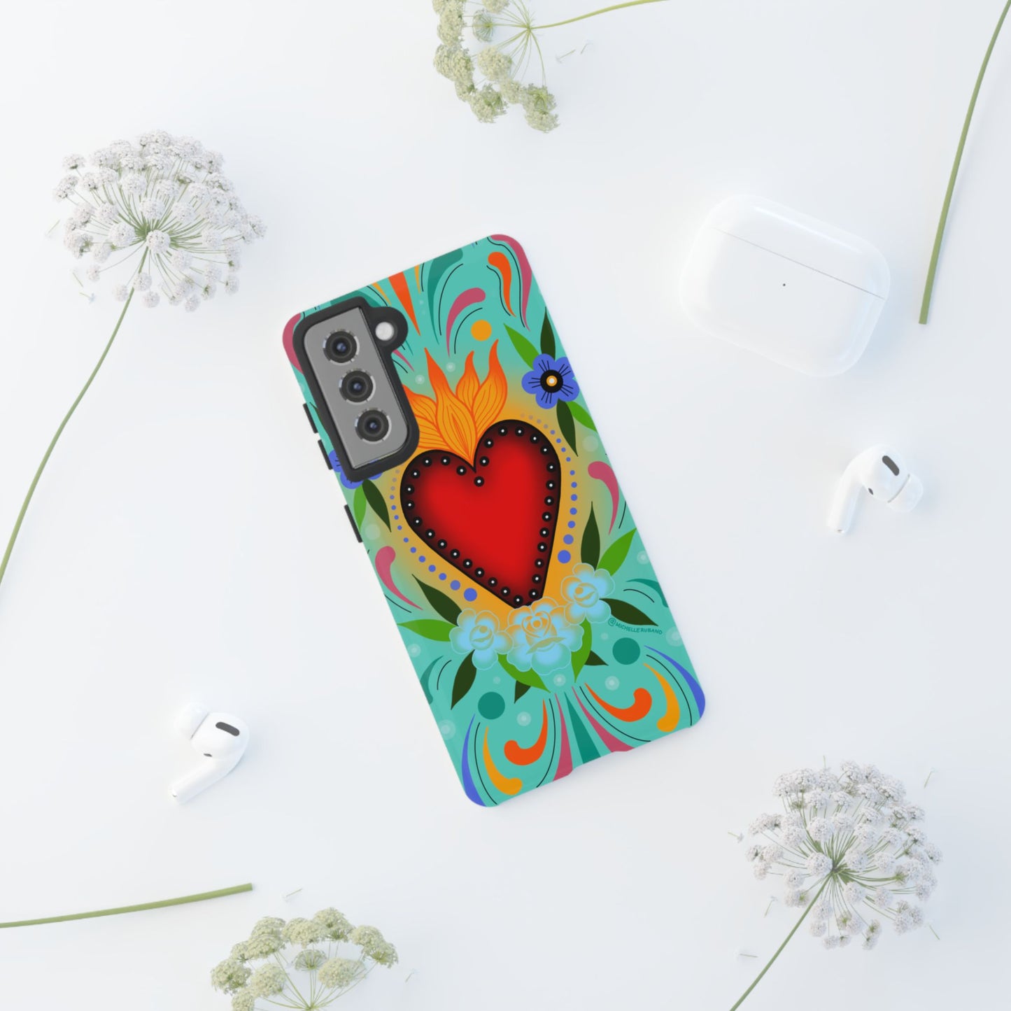Sacred Heart Samsung / GoogleTough Phone Case