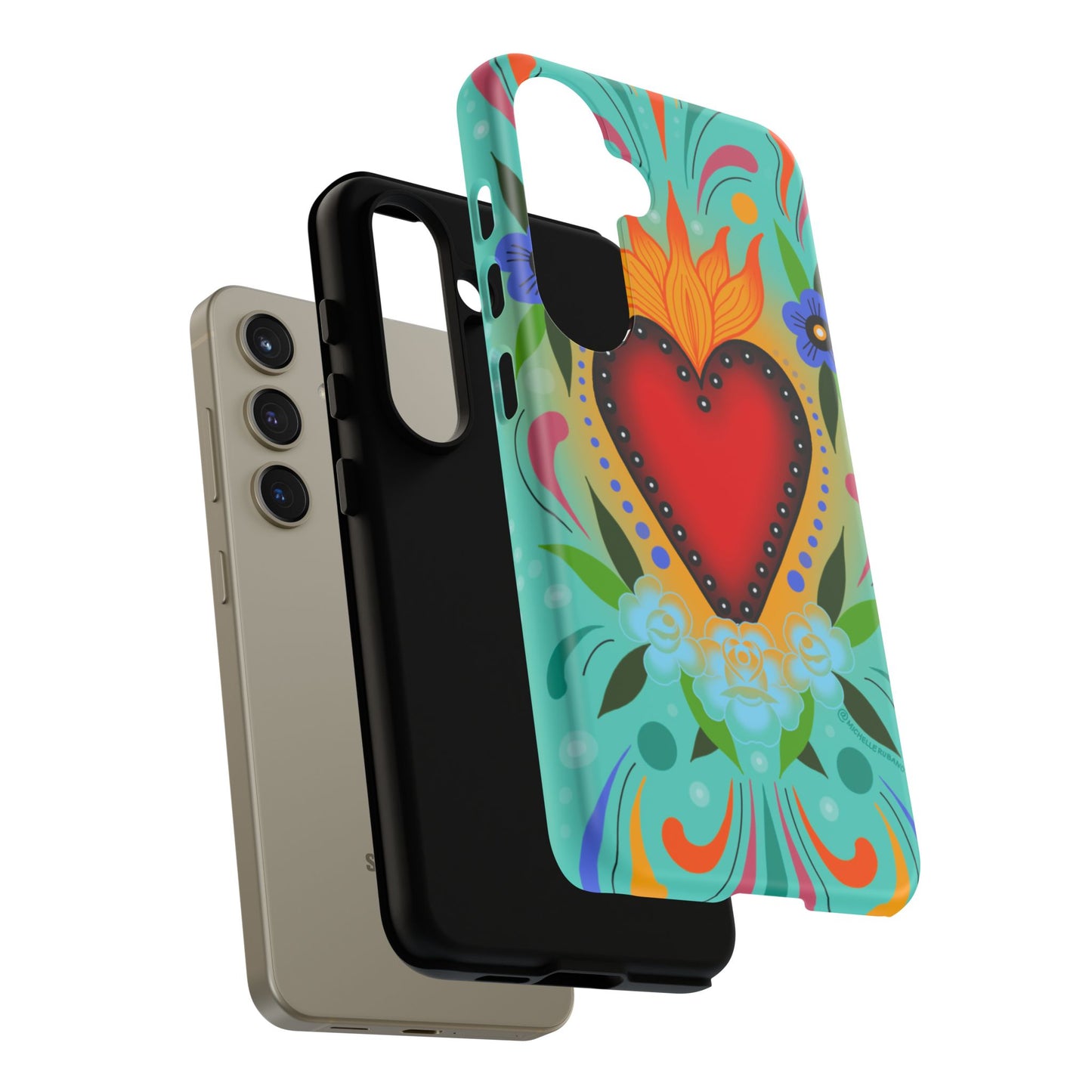 Sacred Heart Samsung / GoogleTough Phone Case
