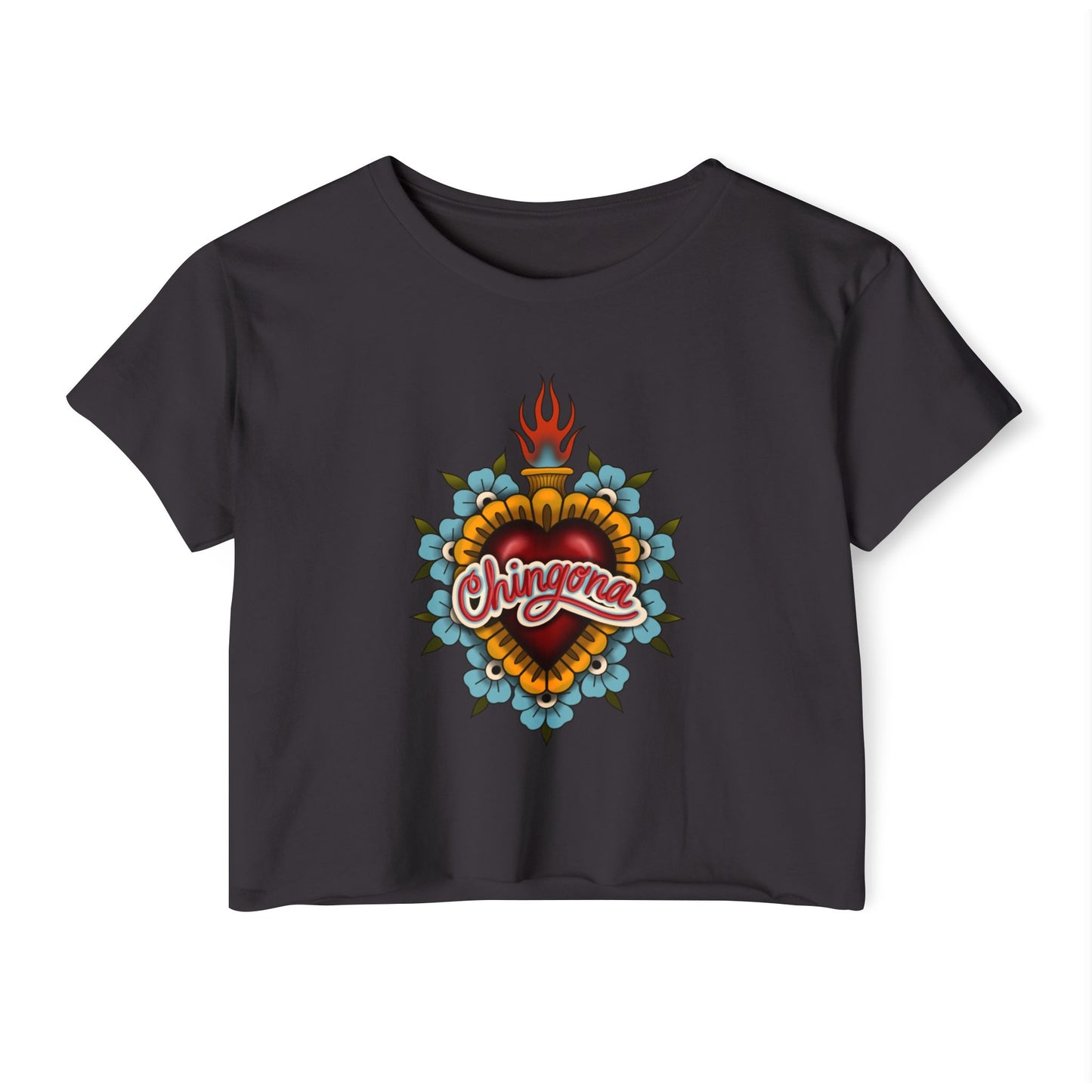 Chingona crop top