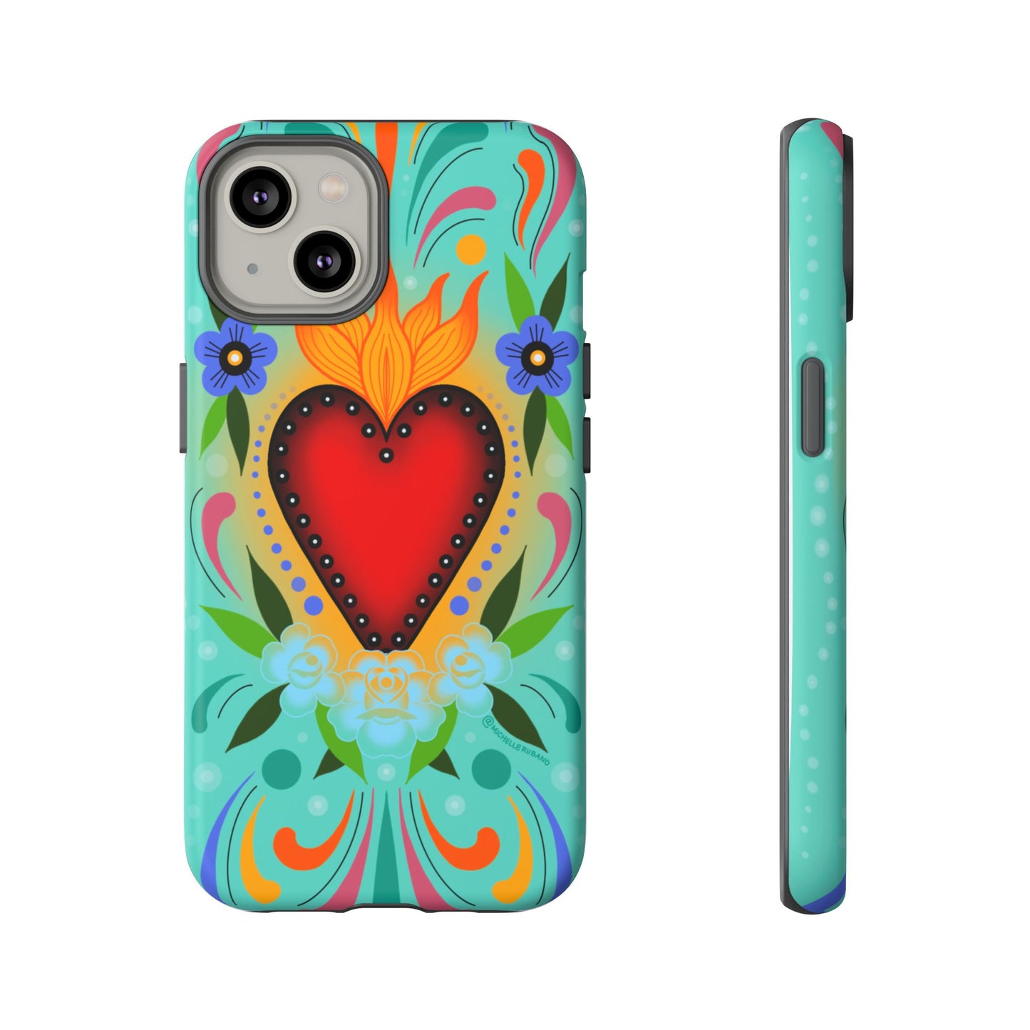 Sacred heart iPhone tough case