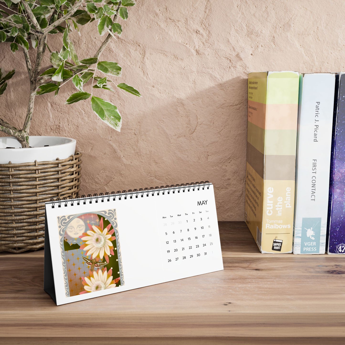 2025 MR Art Prints Desk Calendar