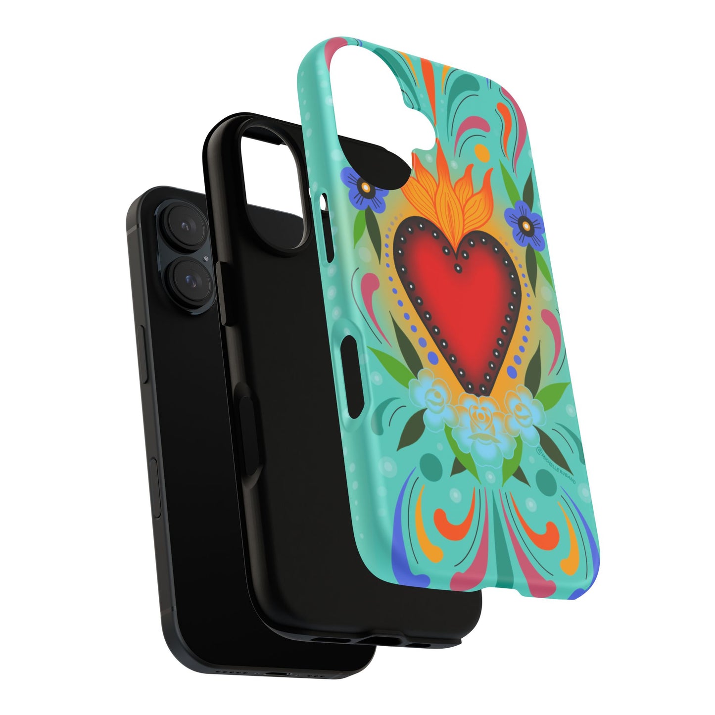 Sacred heart iPhone tough case