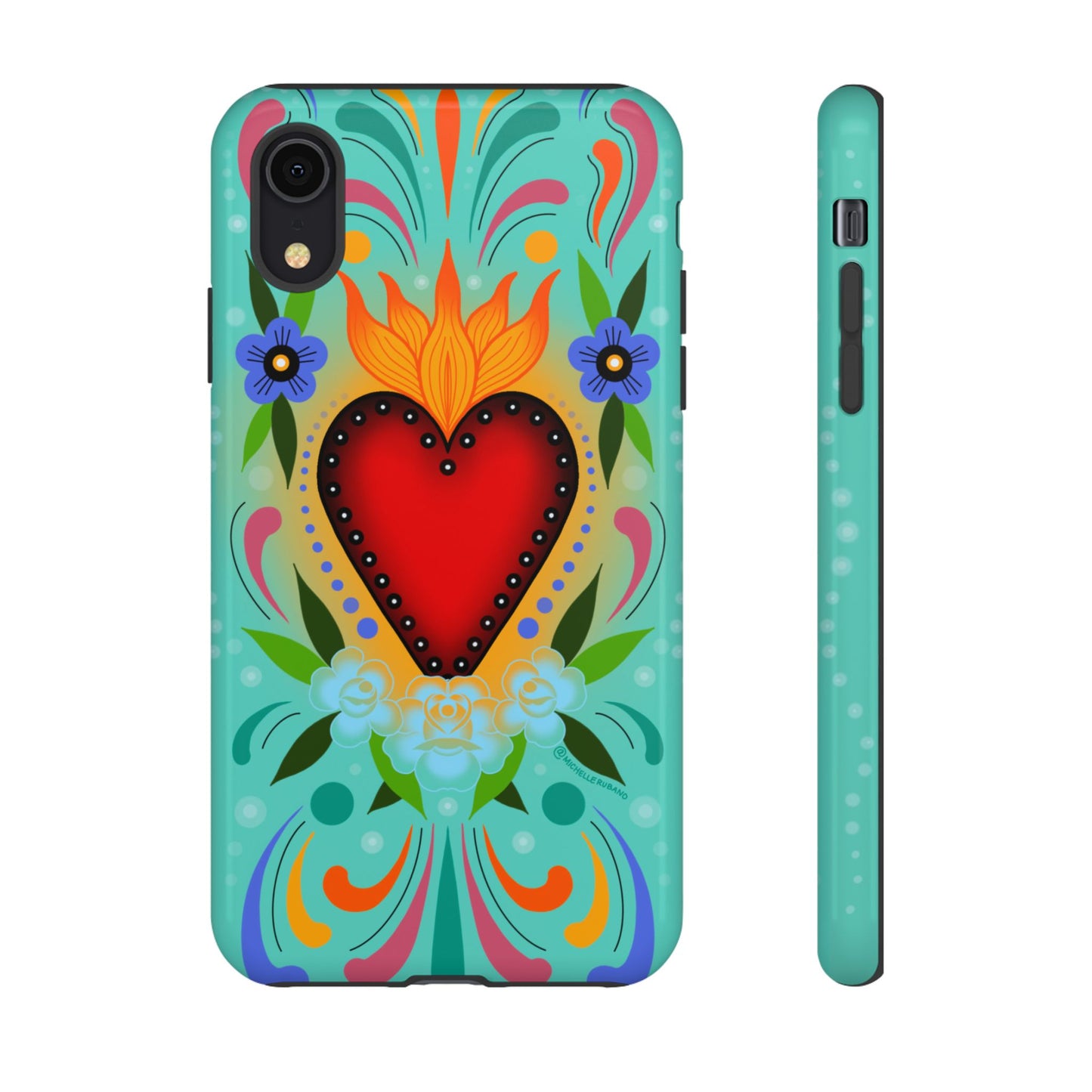 Sacred heart iPhone tough case
