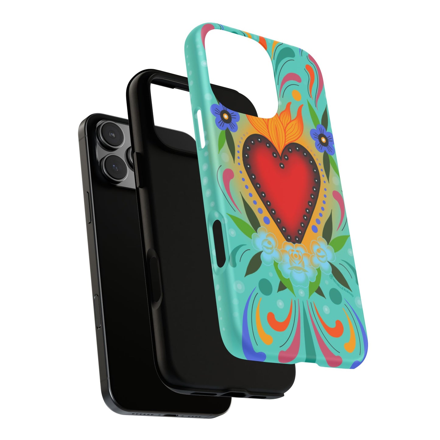 Sacred heart iPhone tough case