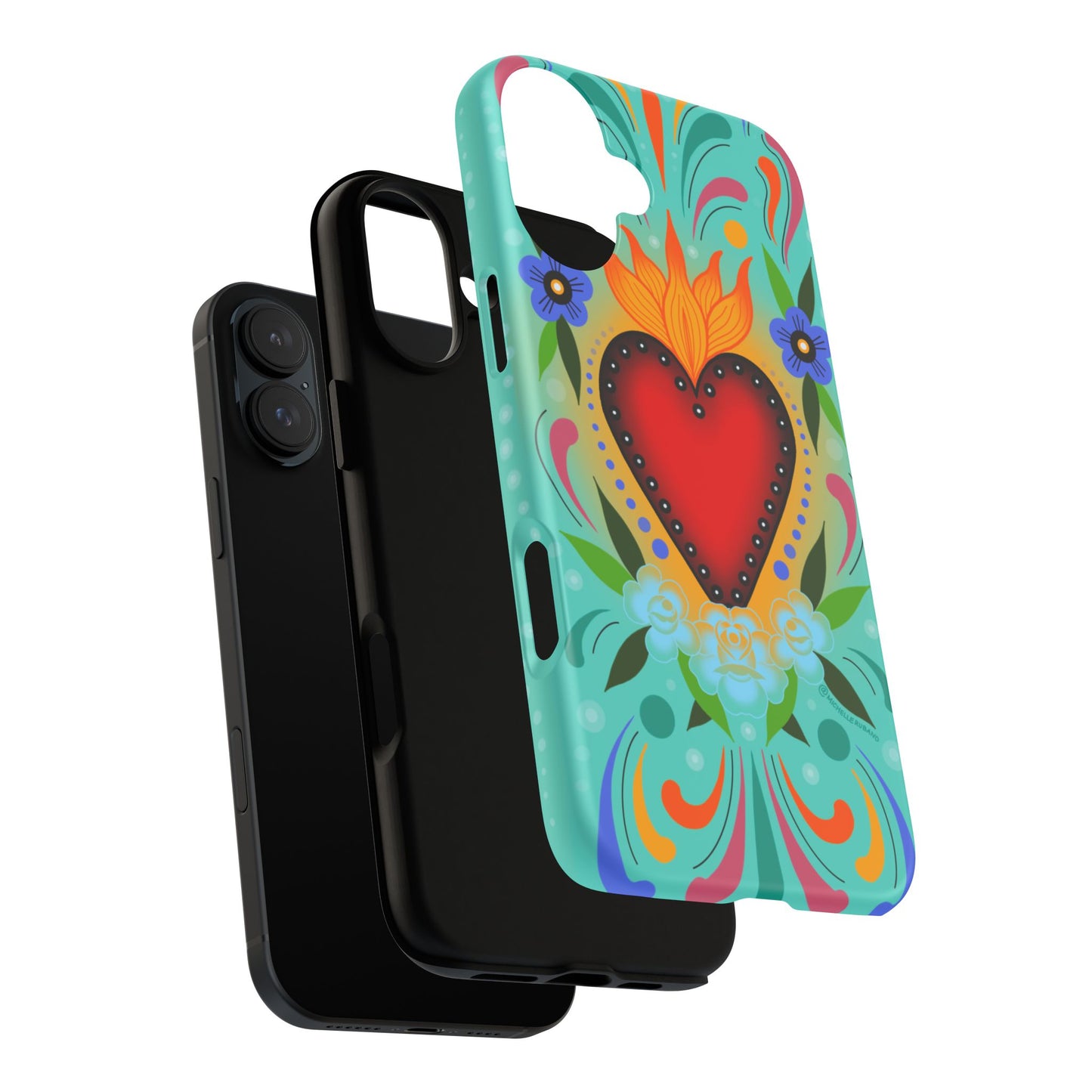 Sacred heart iPhone tough case