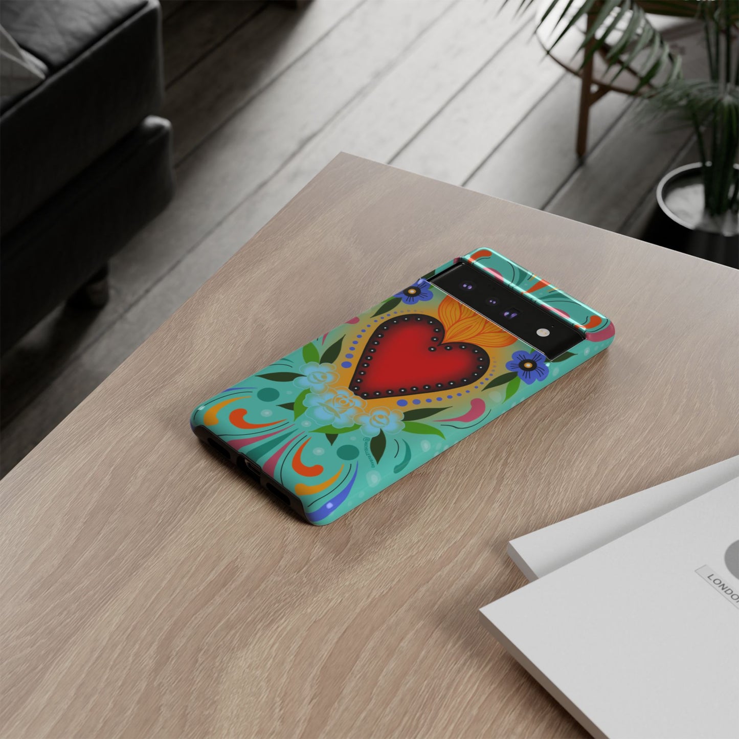 Sacred Heart Samsung / GoogleTough Phone Case