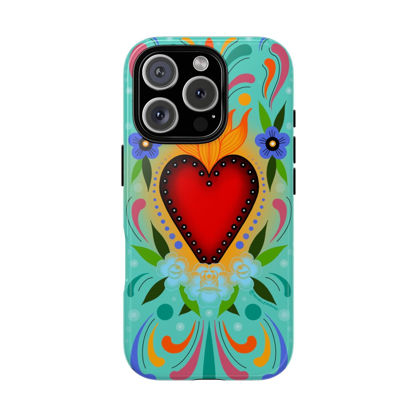 Sacred heart iPhone tough case