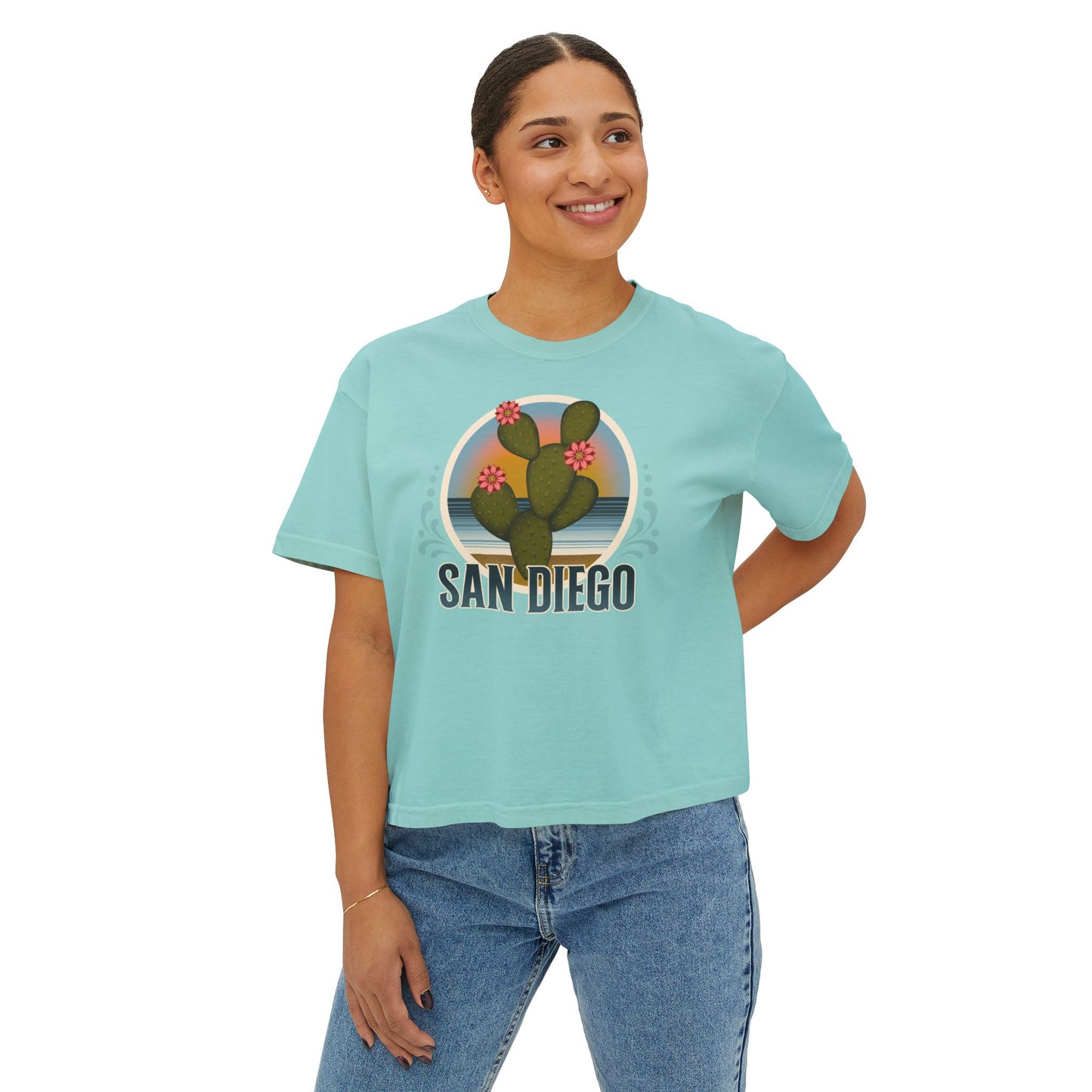 Women's San Diego Boxy Tee