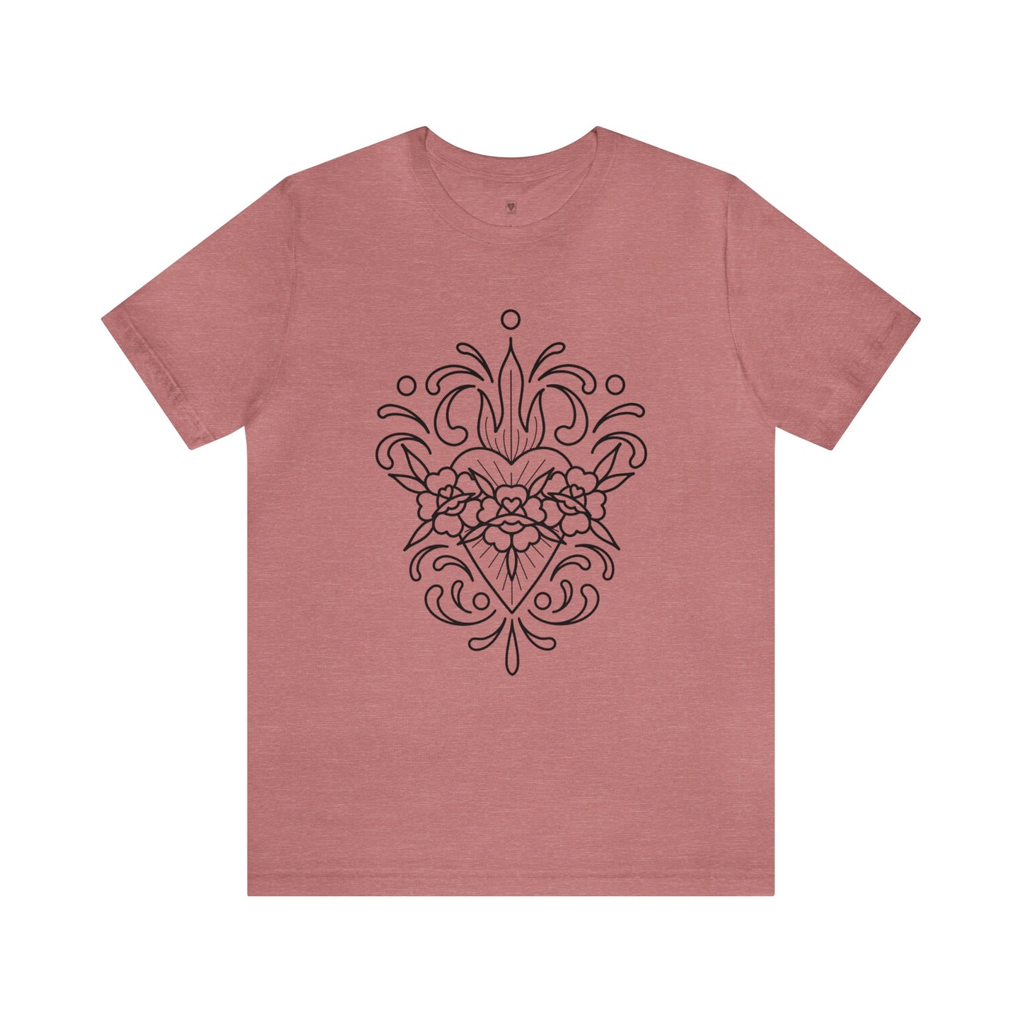 Sacred heart Short Sleeve Tee