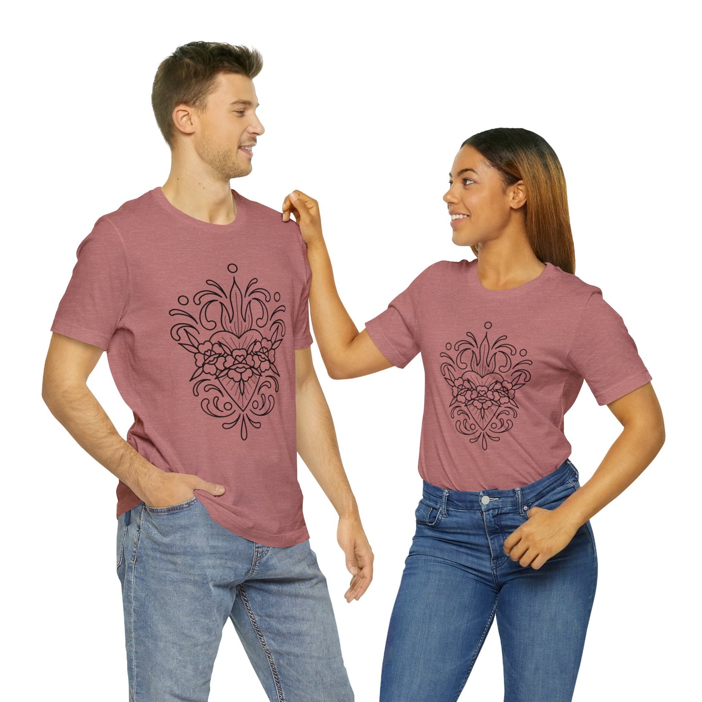 Sacred heart Short Sleeve Tee