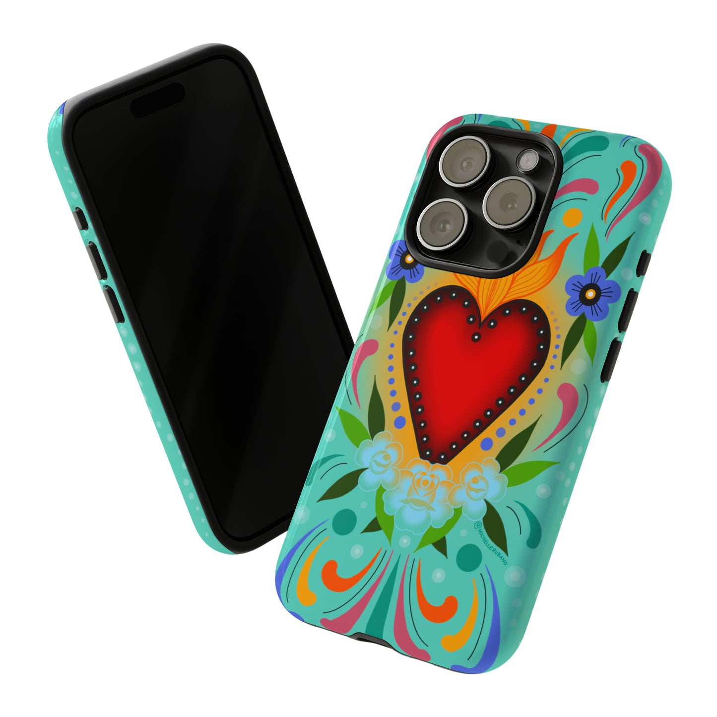 Sacred heart iPhone tough case