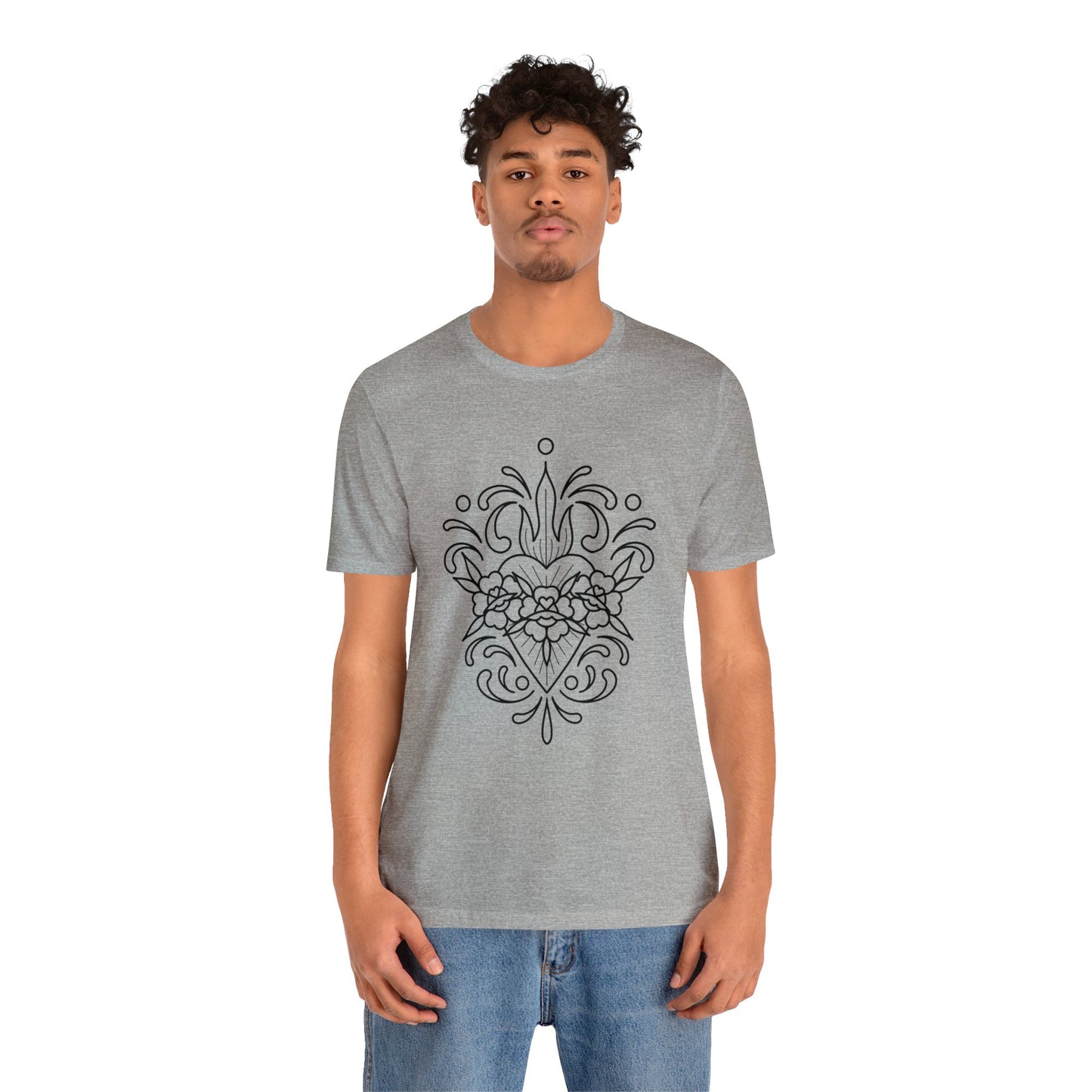 Sacred heart Short Sleeve Tee