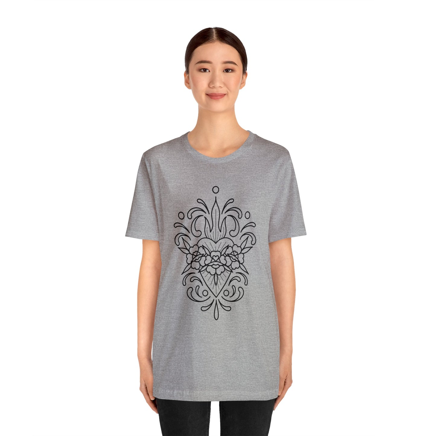 Sacred heart Short Sleeve Tee