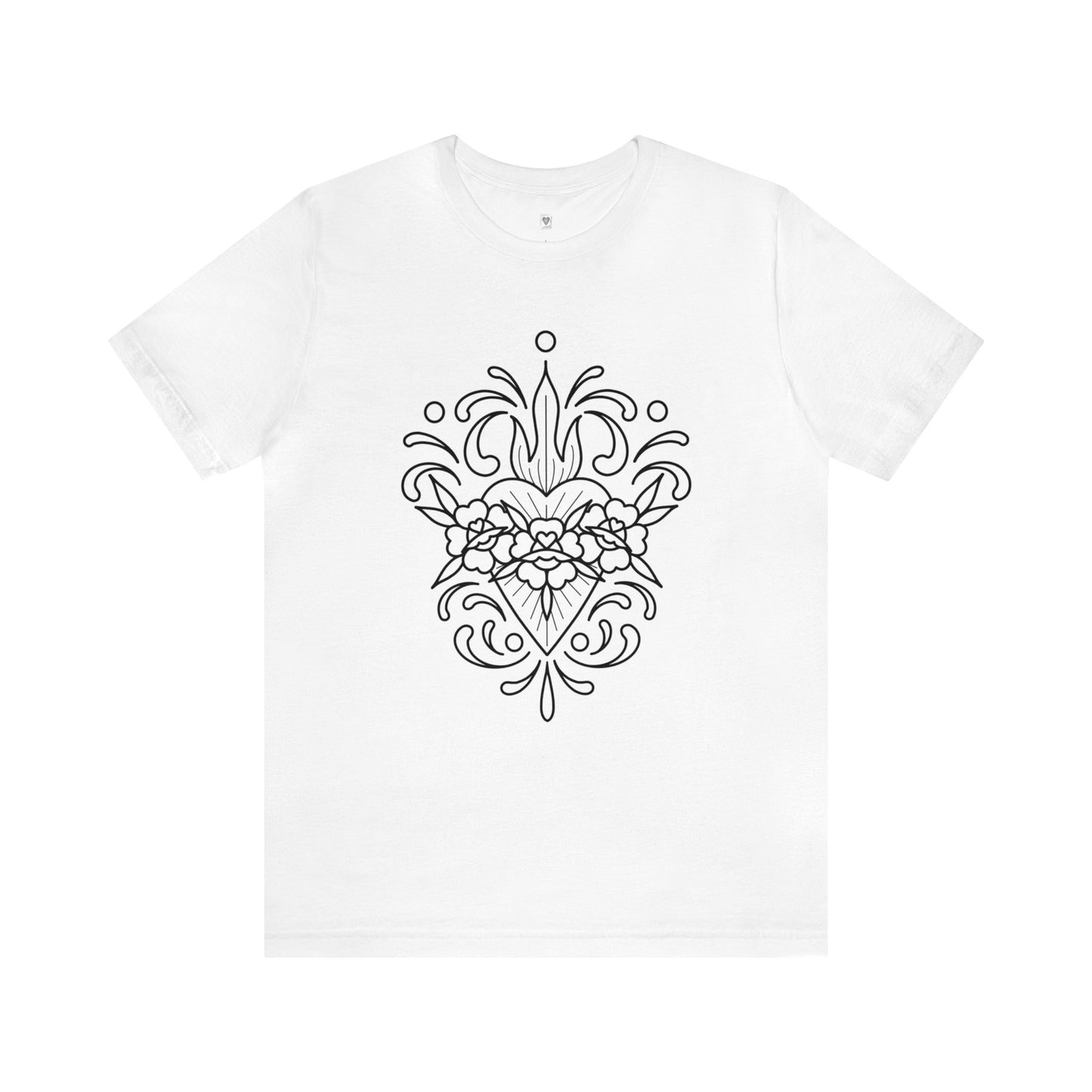 Sacred heart Short Sleeve Tee