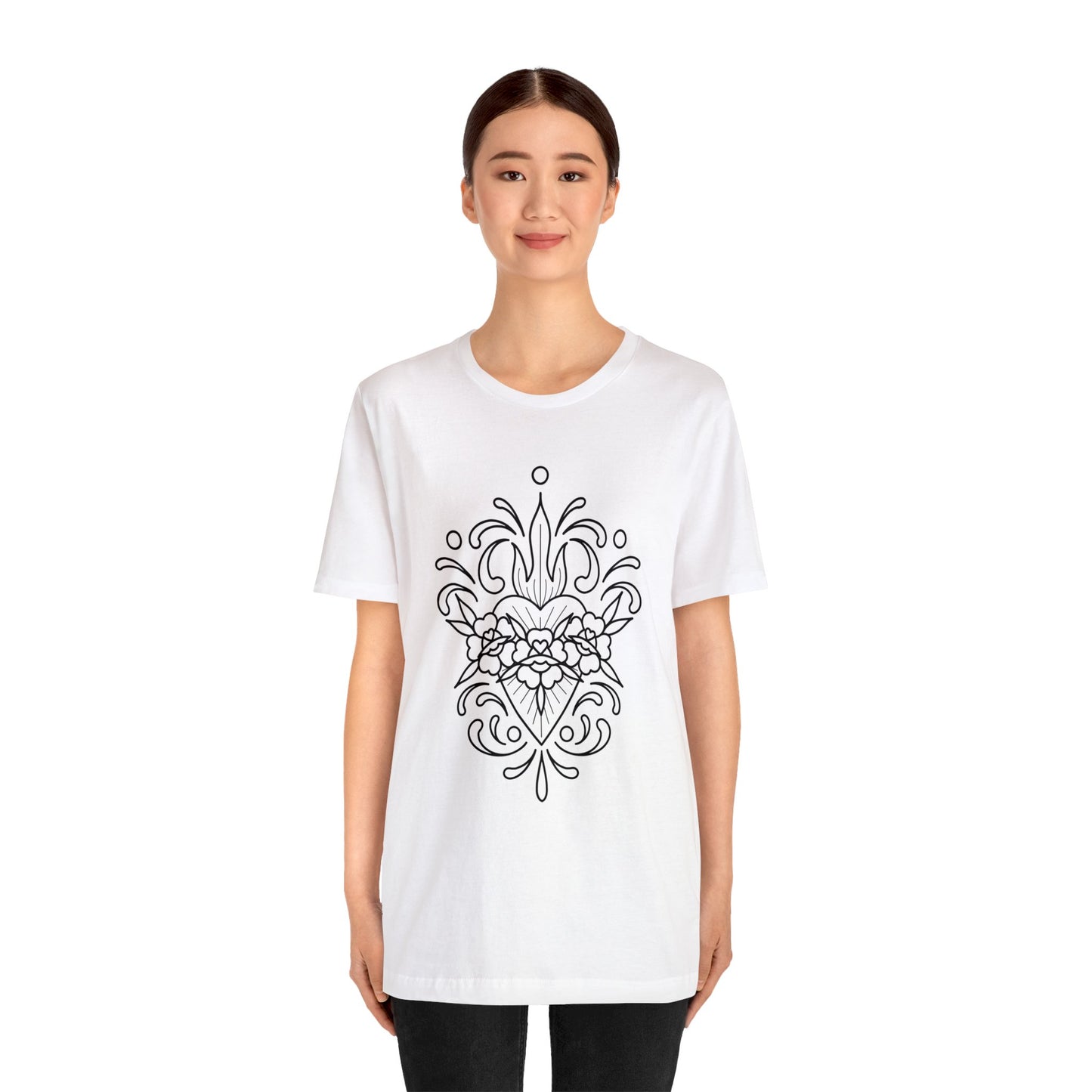 Sacred heart Short Sleeve Tee