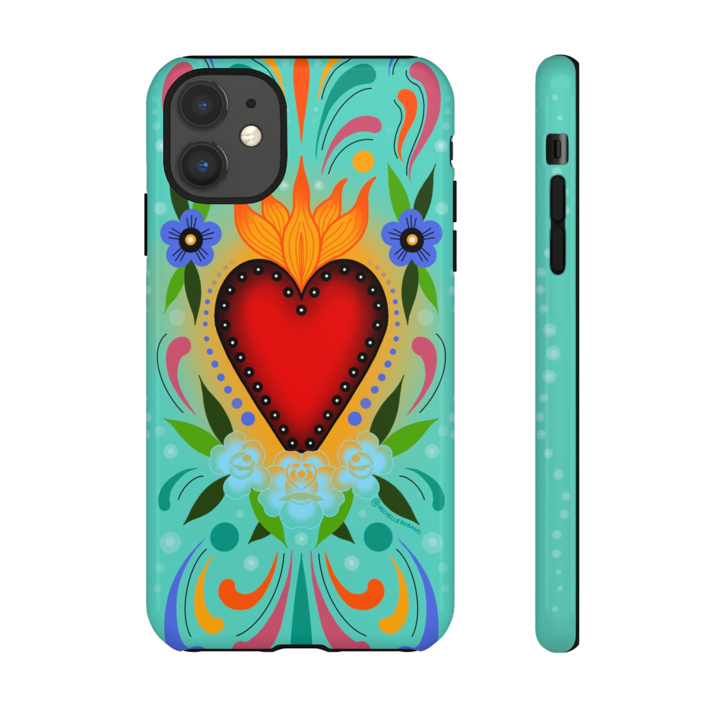 Sacred heart iPhone tough case