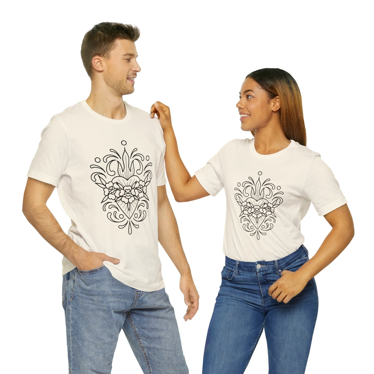 Sacred heart Short Sleeve Tee