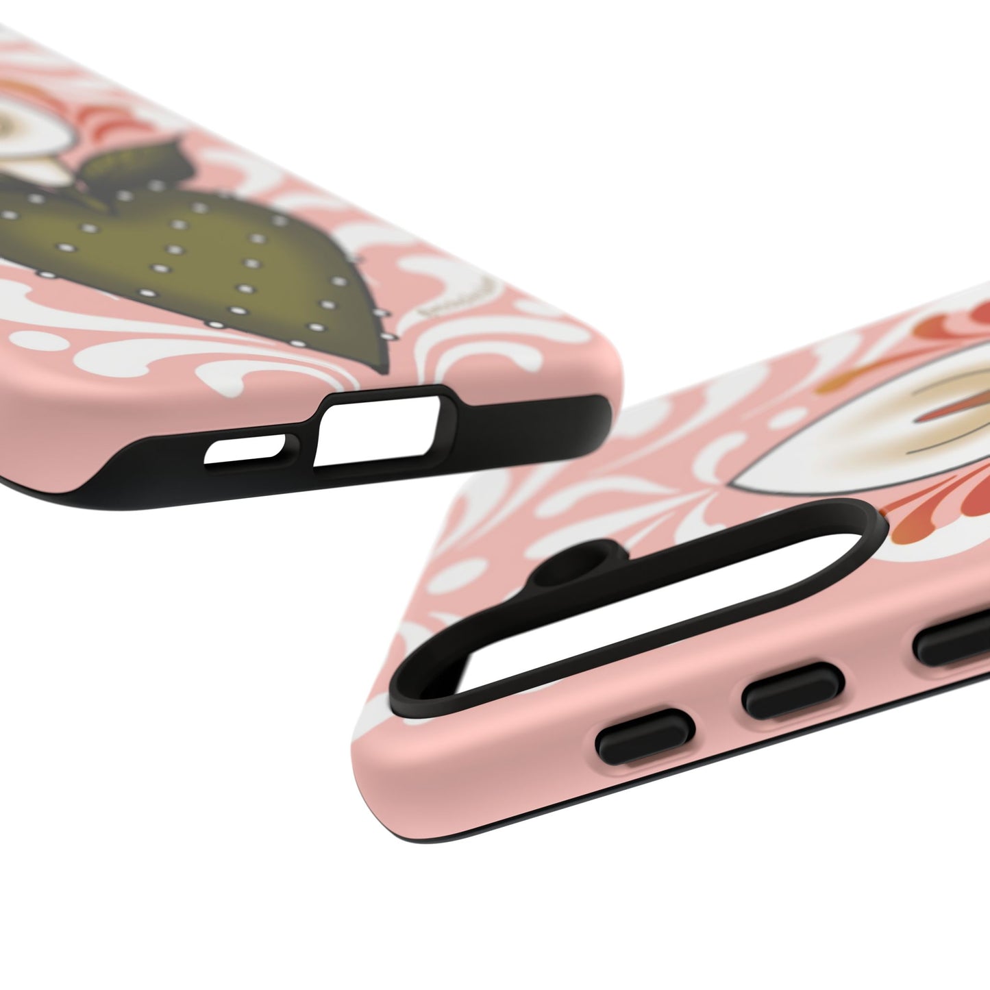 Pink Talavera Lily Sacred Heart Samsung / Google Tough Phone Cases