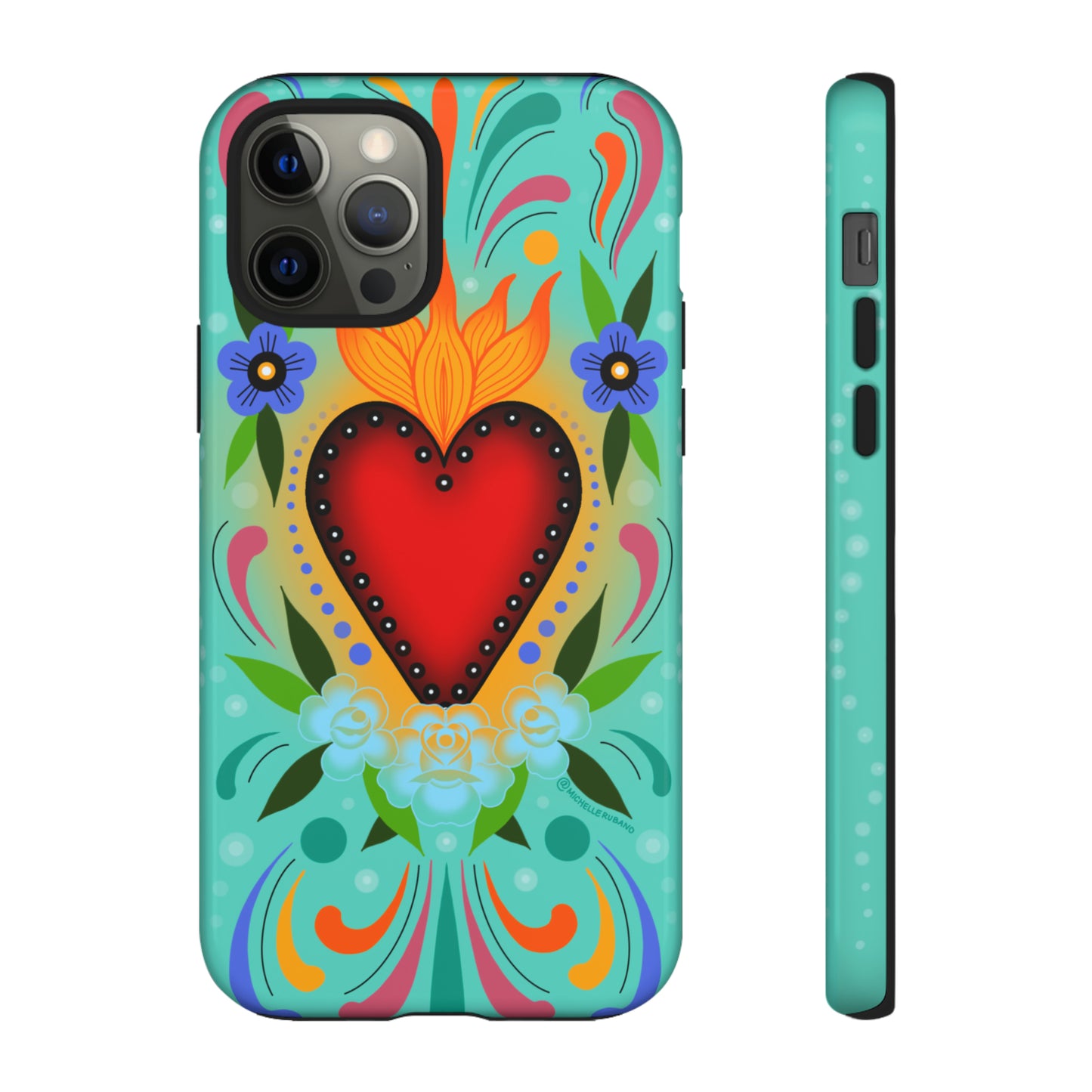 Sacred heart iPhone tough case